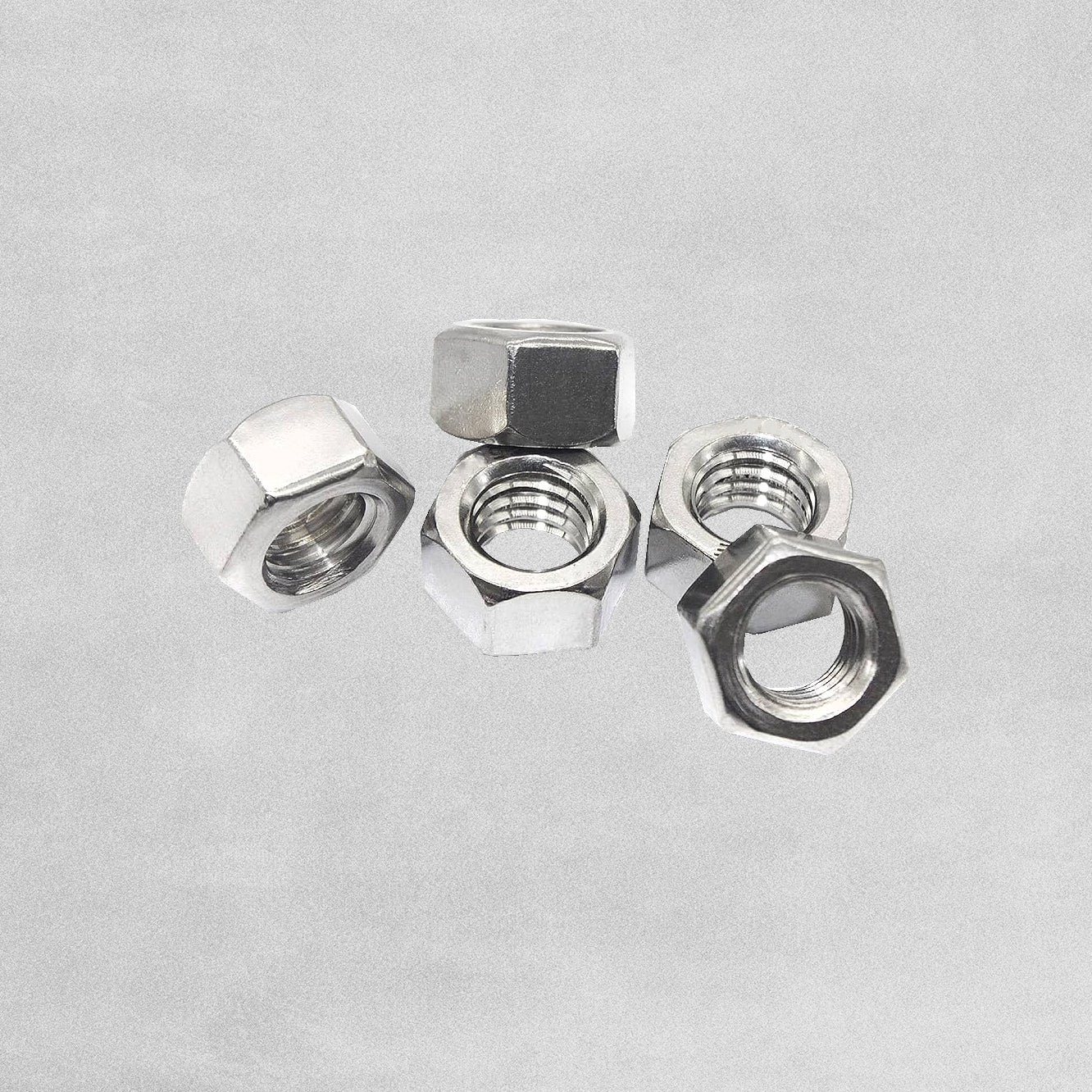 Sandleford Stainless Steel Hex Nuts - 316 Marine Grade SS - M10 - 20pcs