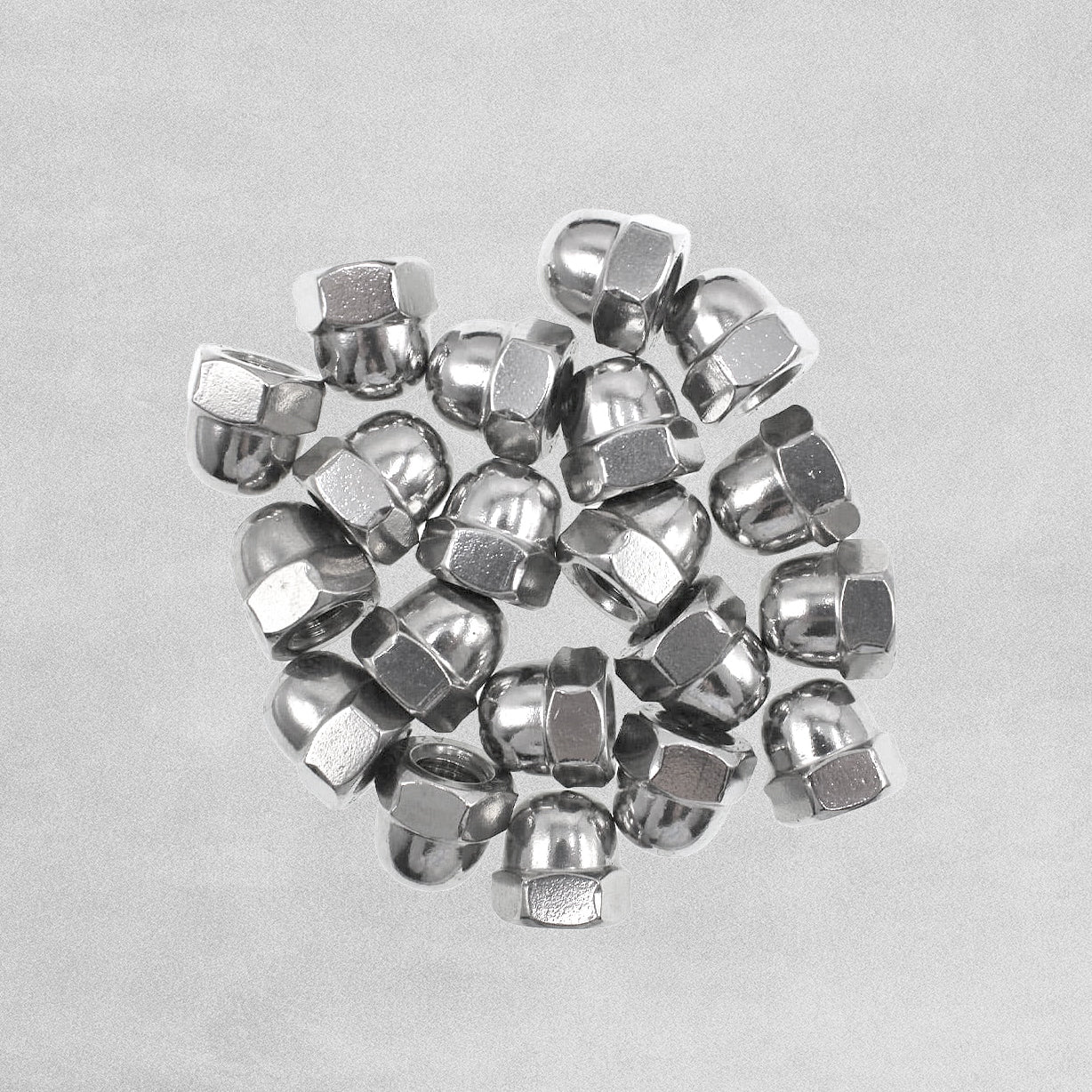 Sandleford Zinc Plated Dome Nuts - M10 - 50pcs