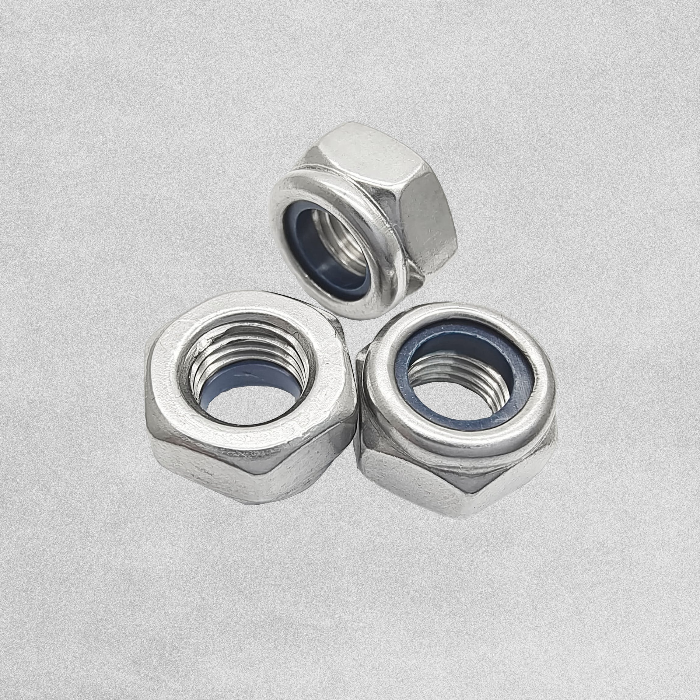 Sandleford Zinc Plated Lock Nuts - M4 - 10pcs