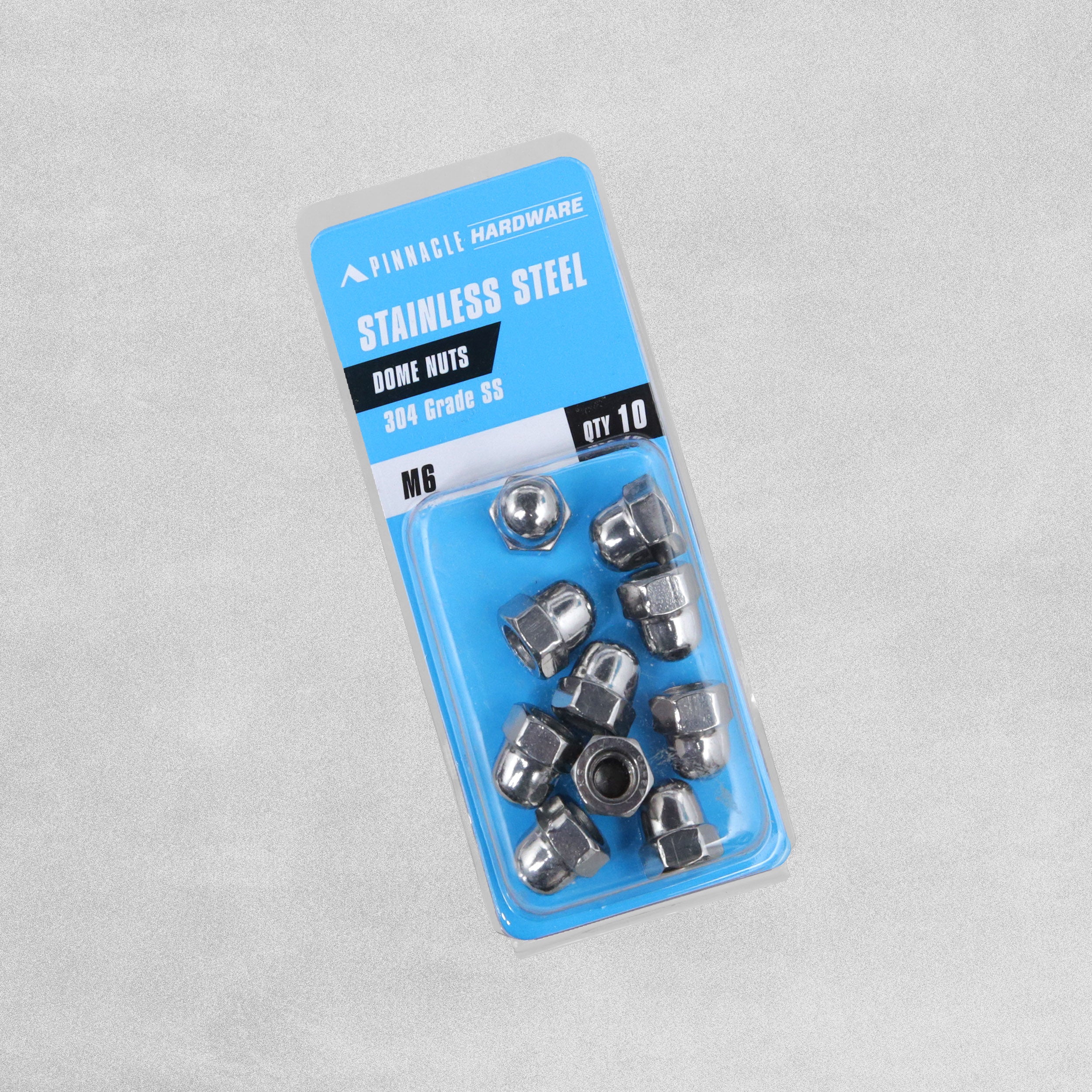 Sandleford Stainless Steel Dome Nuts - 304 Grade SS - M6 - 10pcs