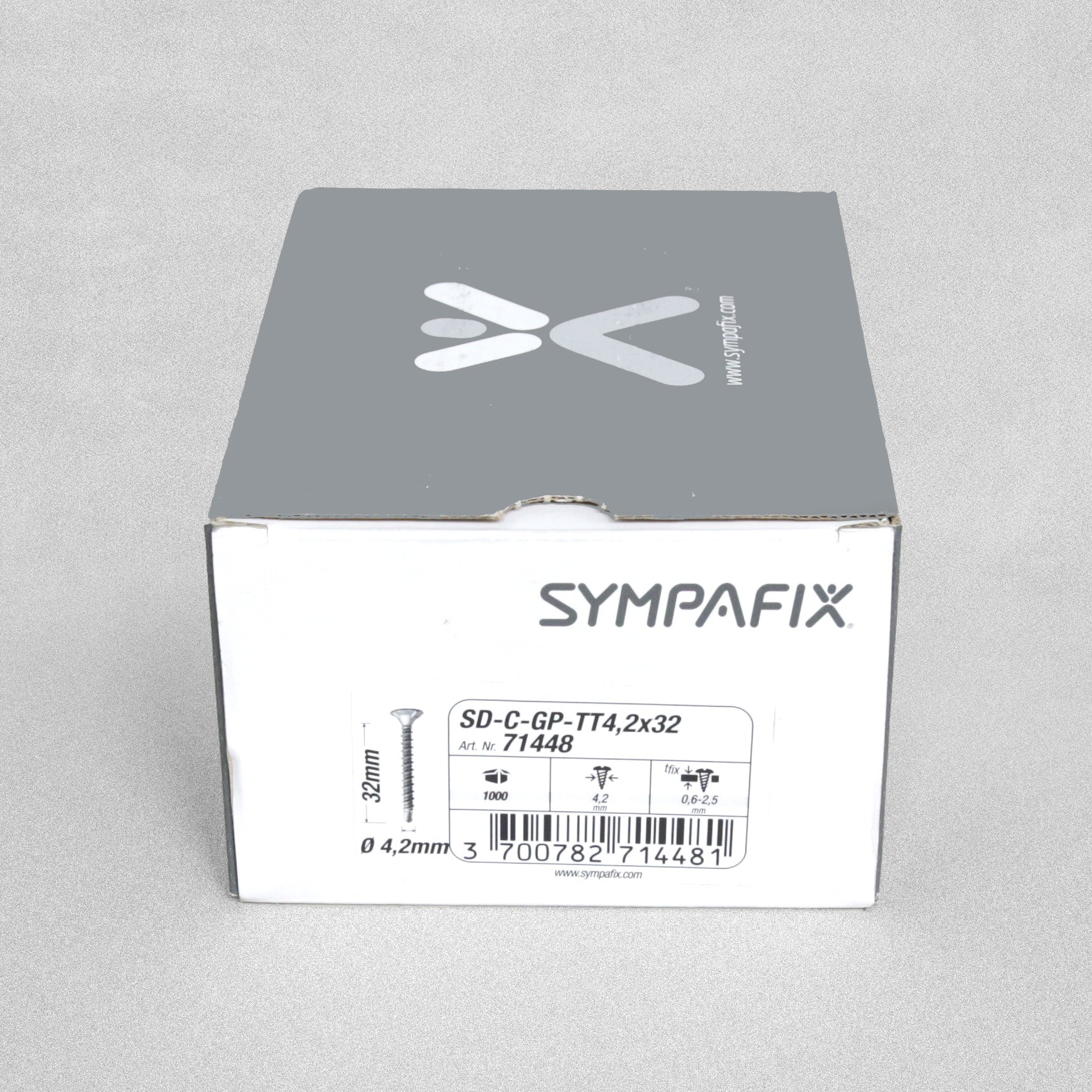 Sympafix Drilling Tip Screws 32x4.2mm - 1000pcs