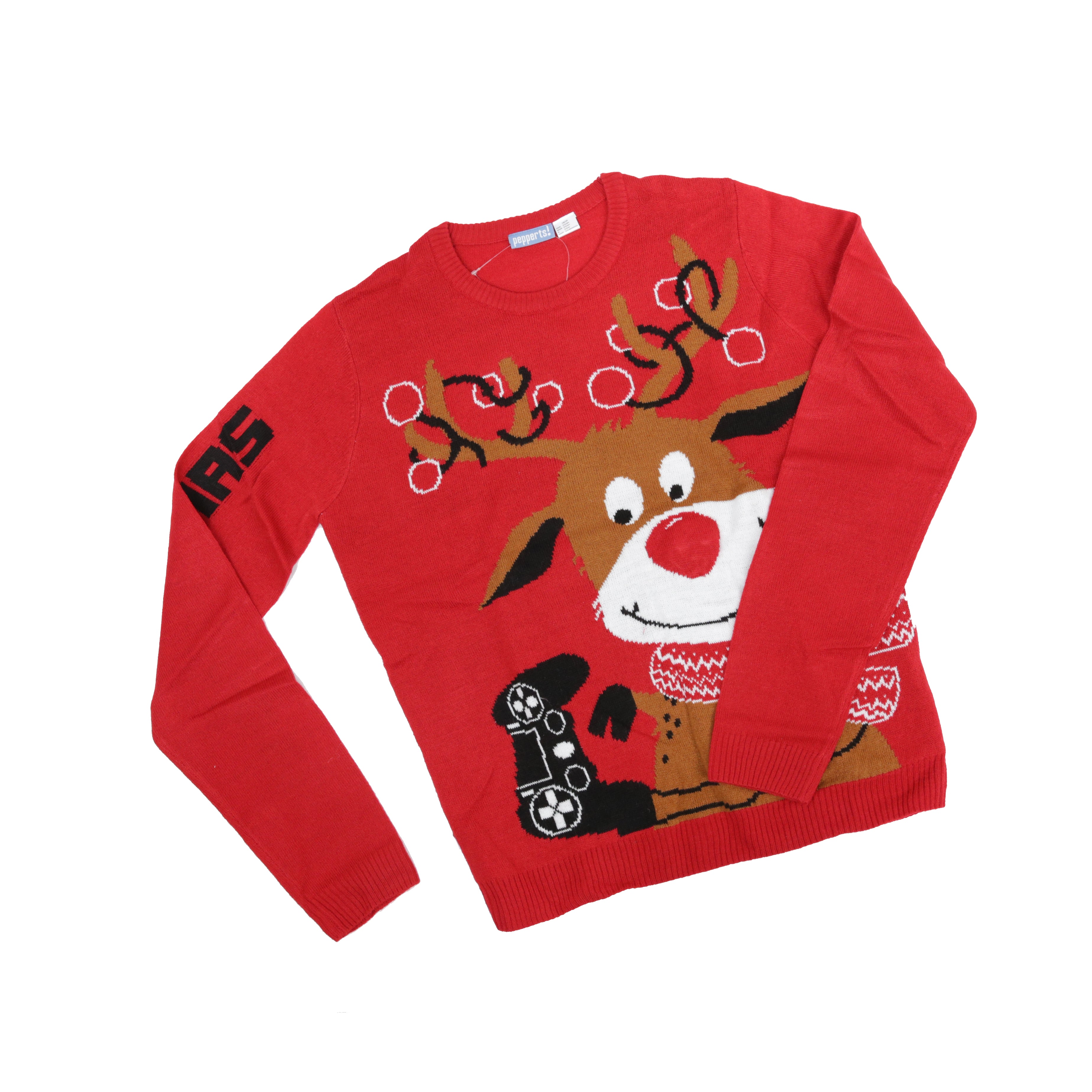 Kids Christmas Jumper - Reindeer Gaming - Various Sizes Available