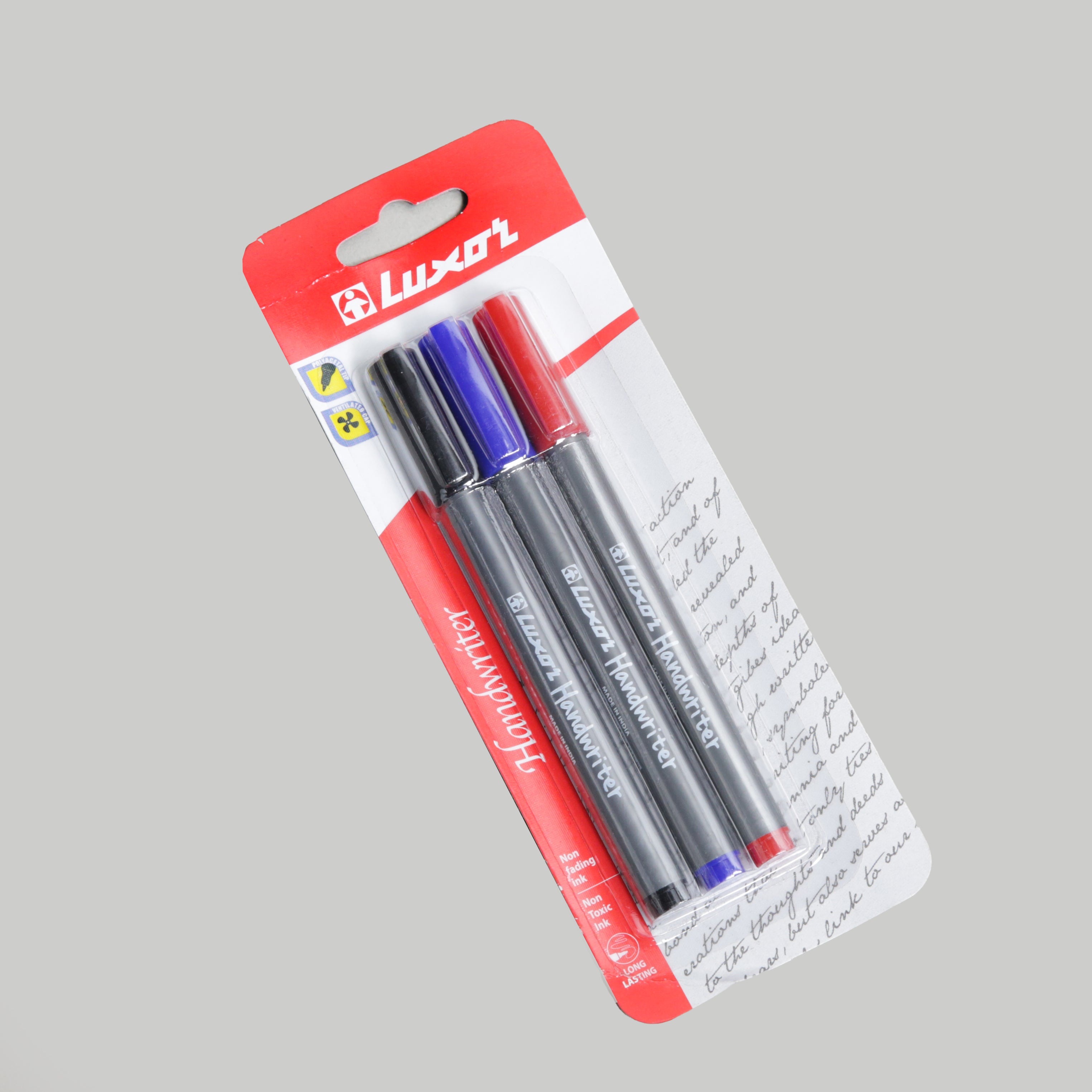 Luxor Handwriter Pens -  Pack of 3