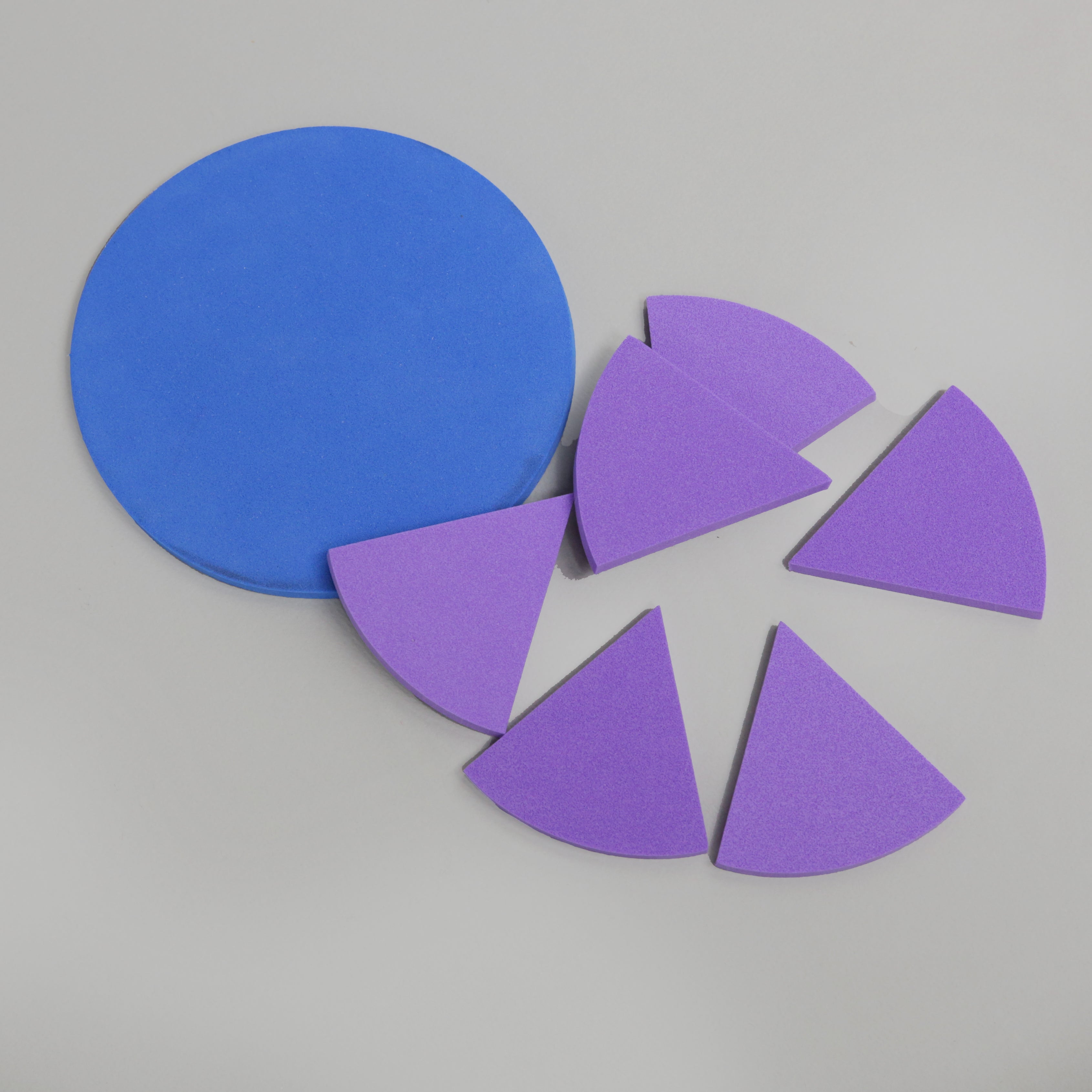 Circular Fractions Set - 6pcs