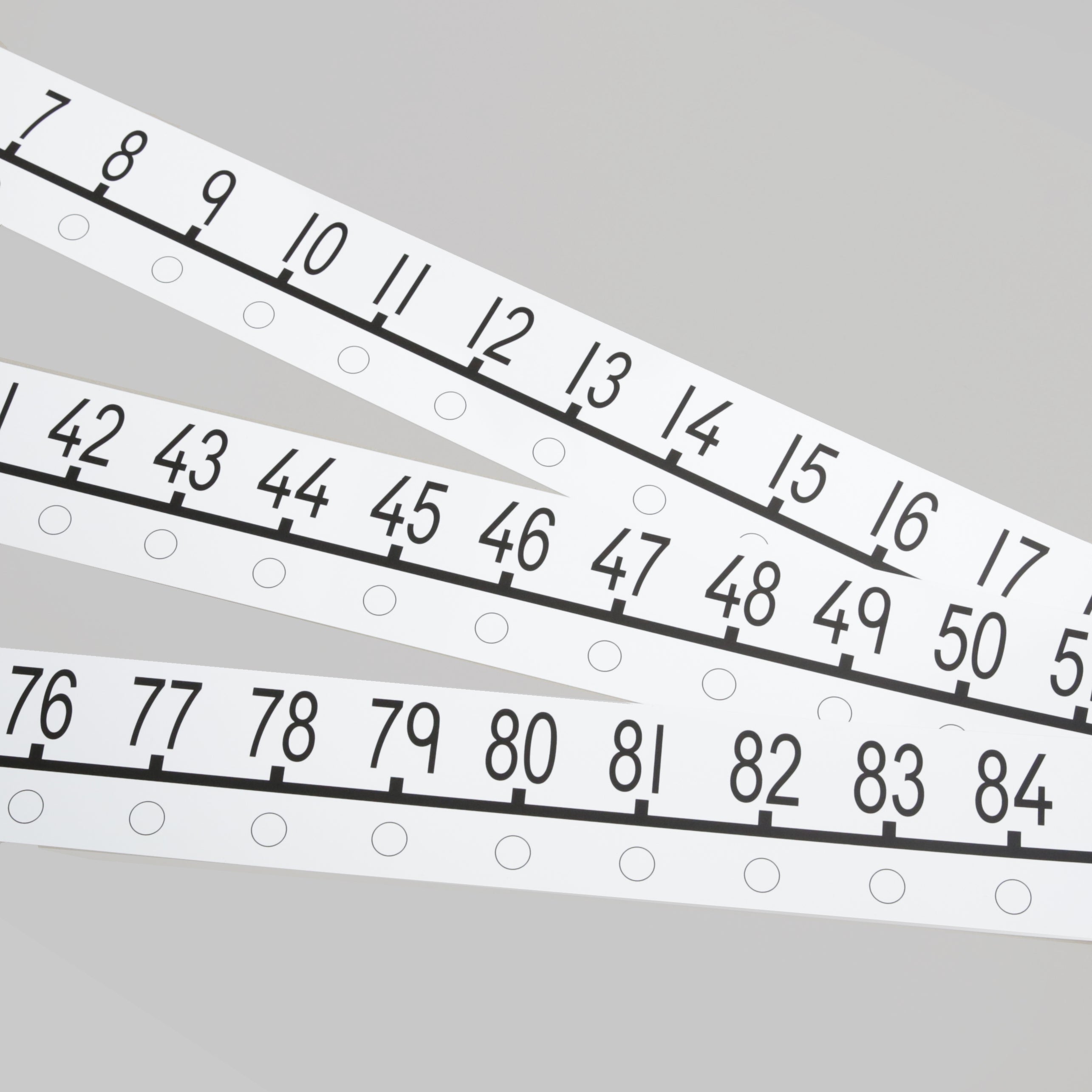 Plastic Number Line - 0 - 100