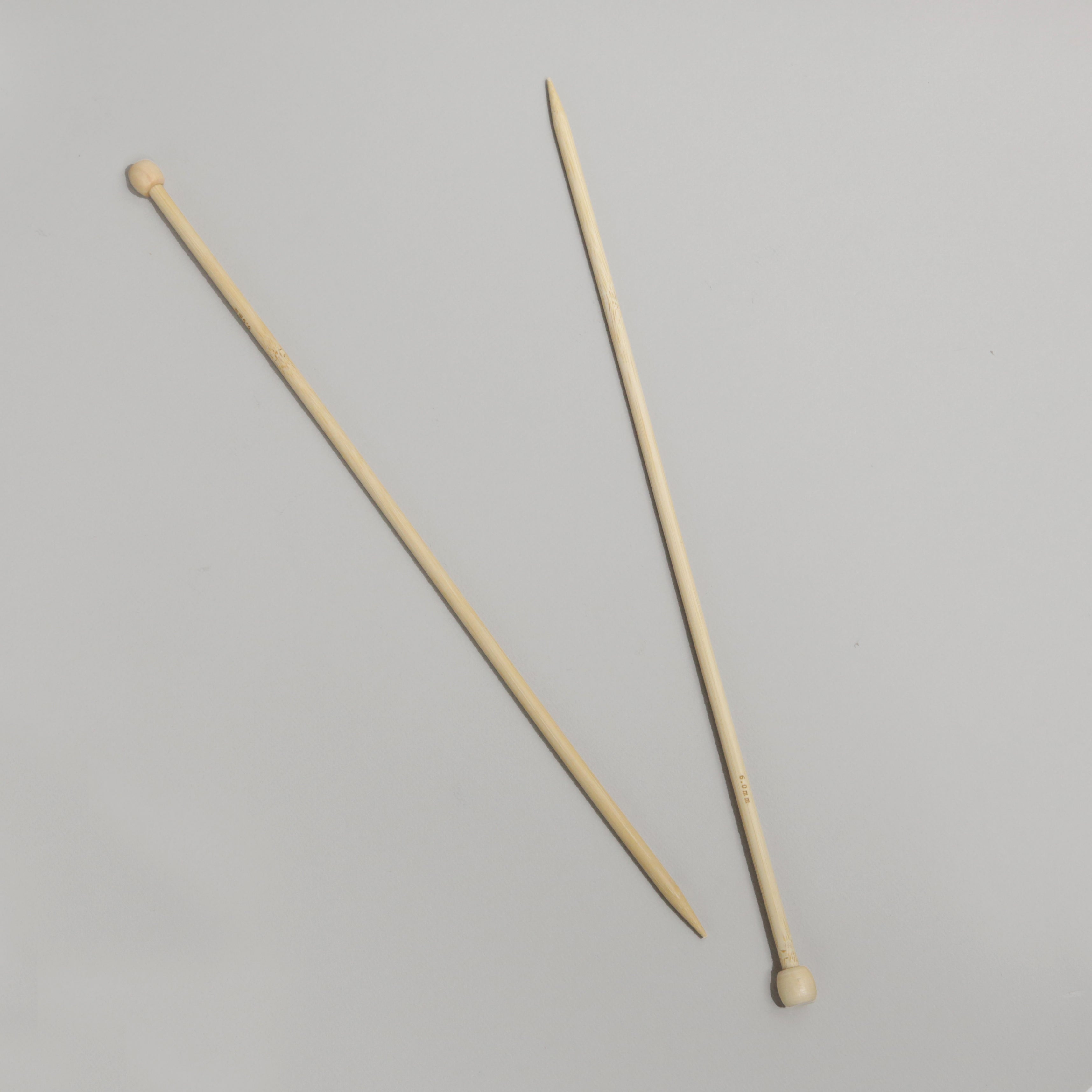 Wooden Knitting Needles - Various Sizes Available