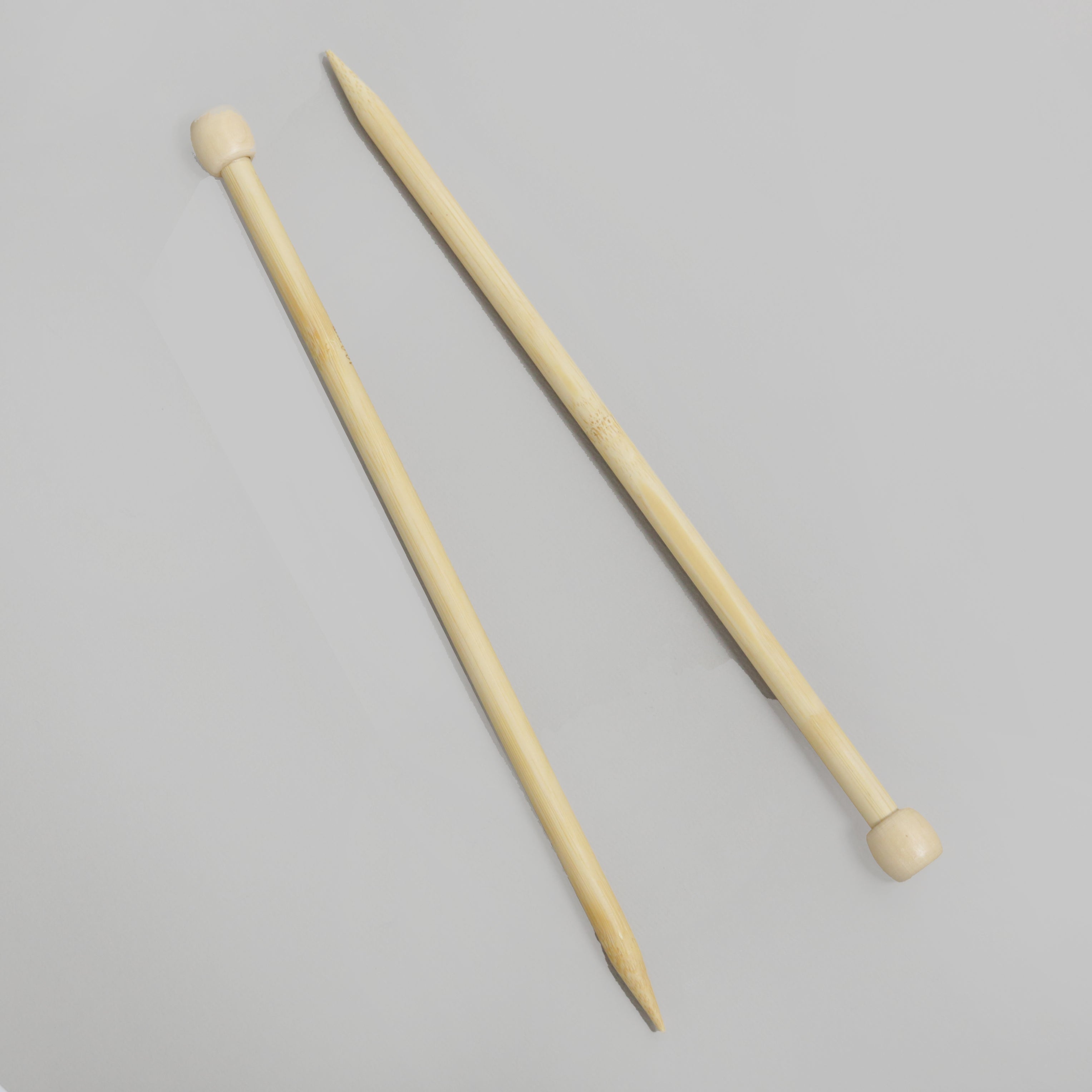 Wooden Knitting Needles - Various Sizes Available