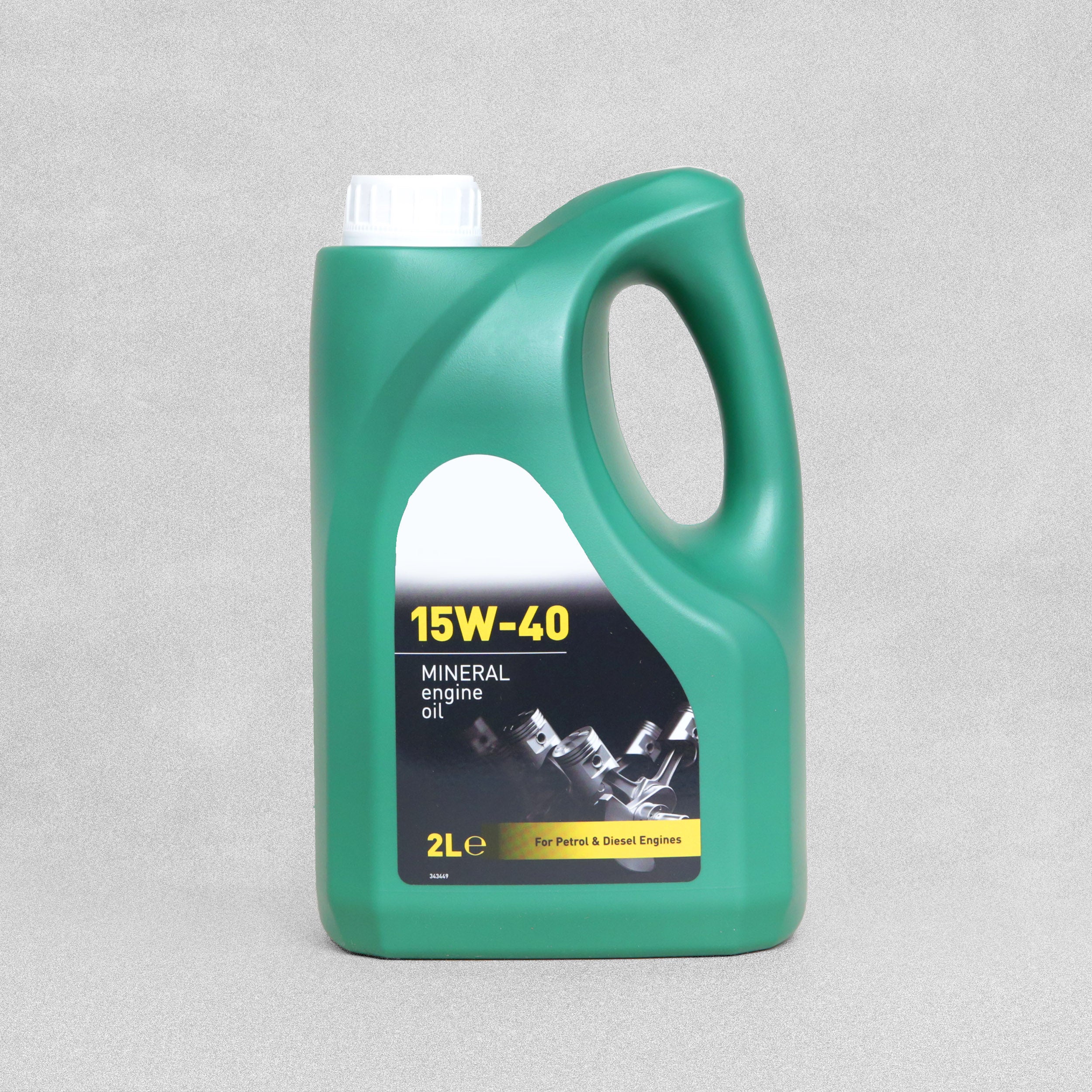 15W-40 Mineral Engine Oil - 2L