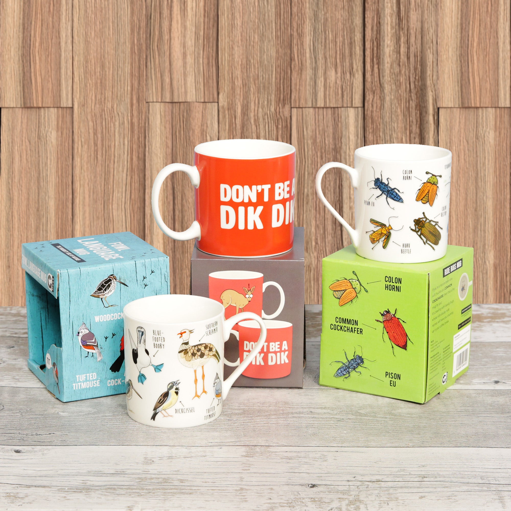 Novelty Rude Mugs - Various Designs Available