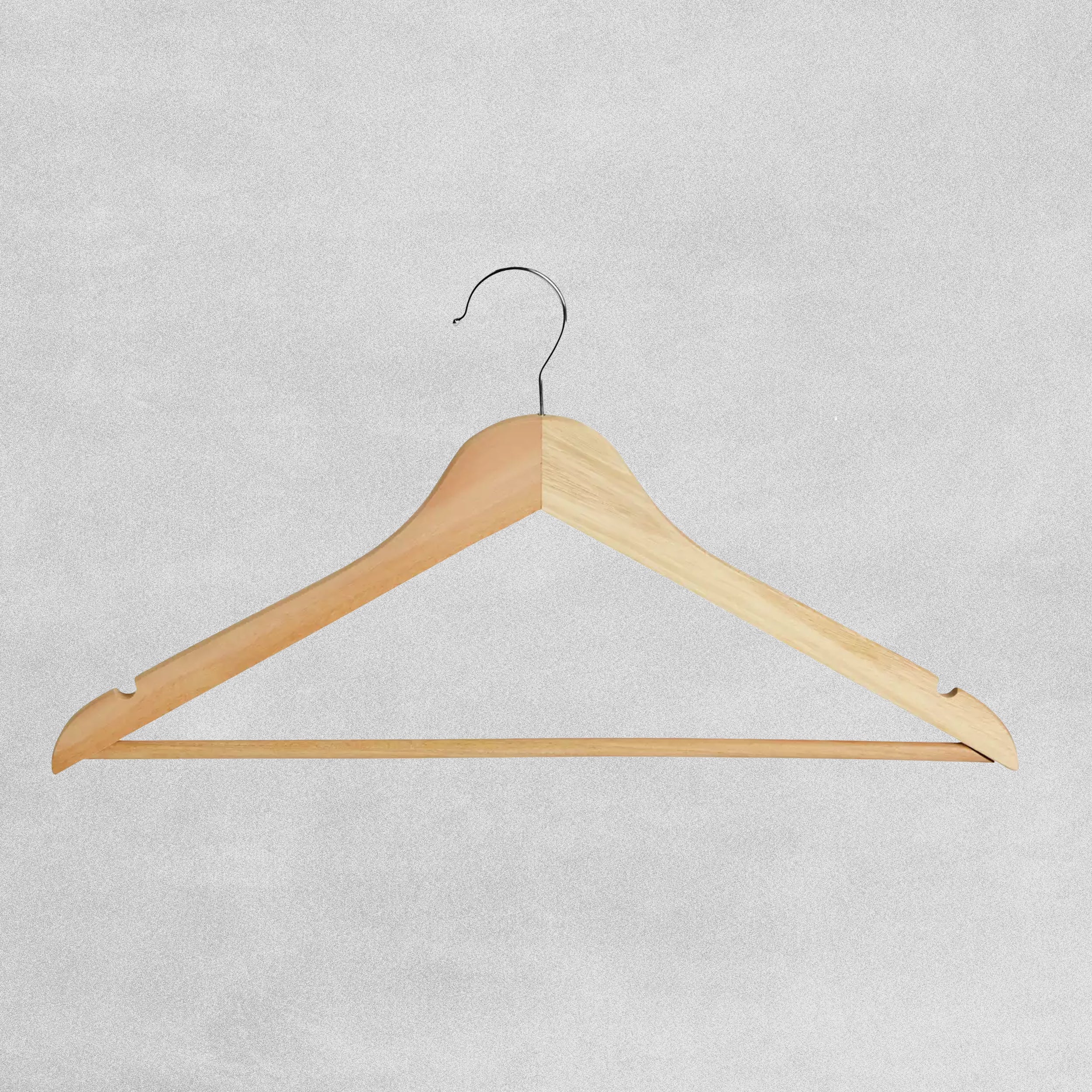 Wooden Coat Hangers - 5pcs