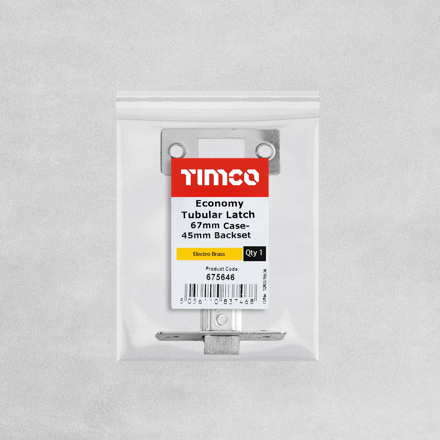 Timco Economy Tubular Latch - Nickle