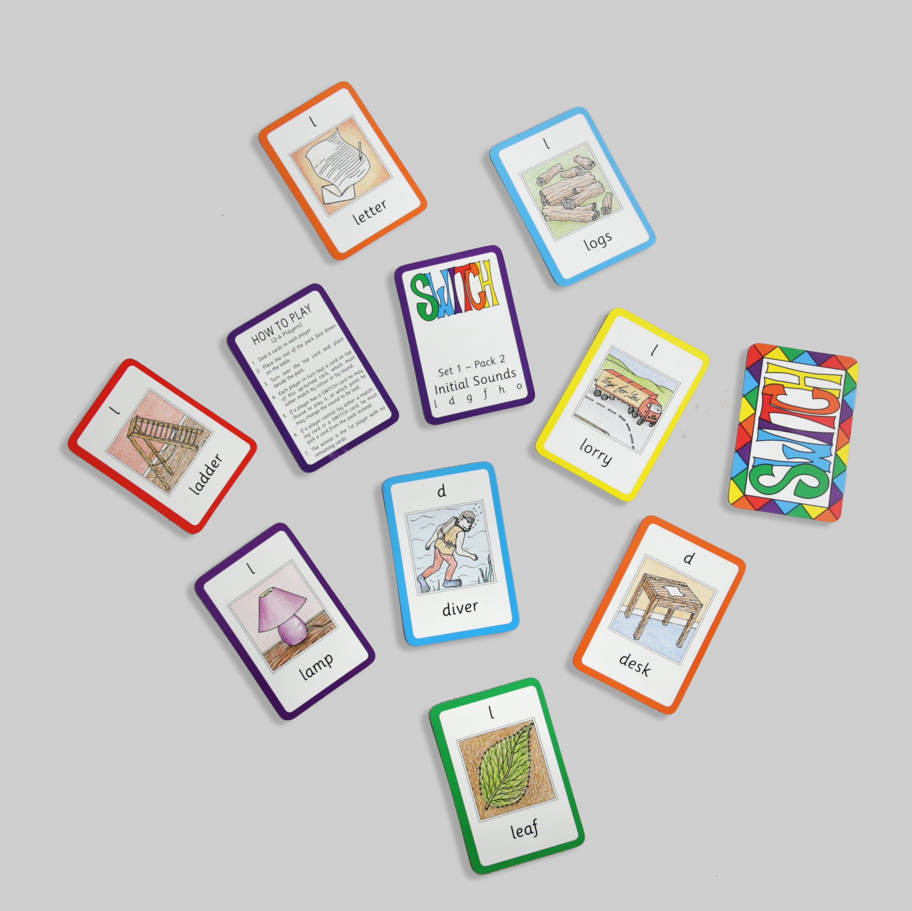 Switch Initial Sounds Cards Packs