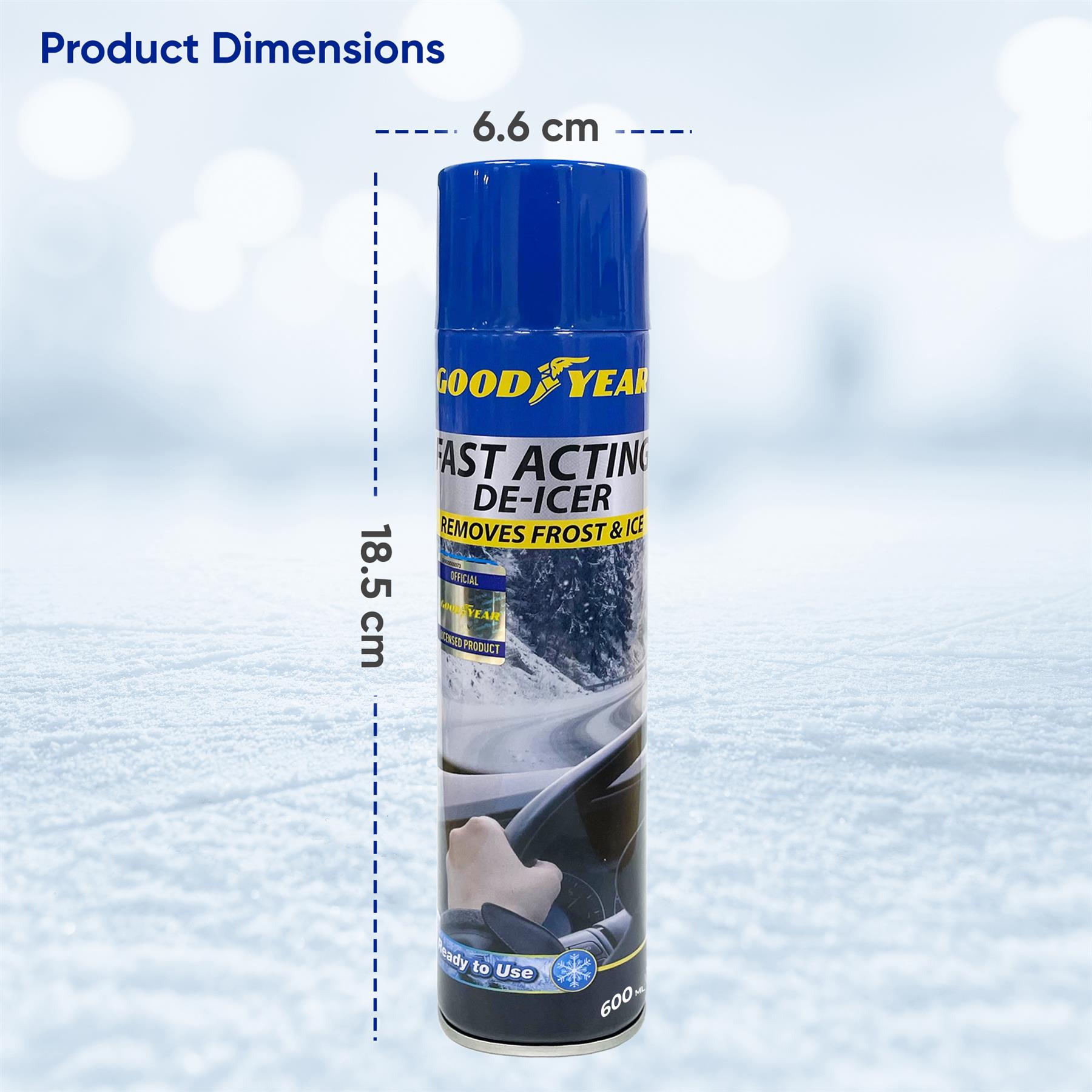 Goodyear Fast Acting De-Icer - 600ml