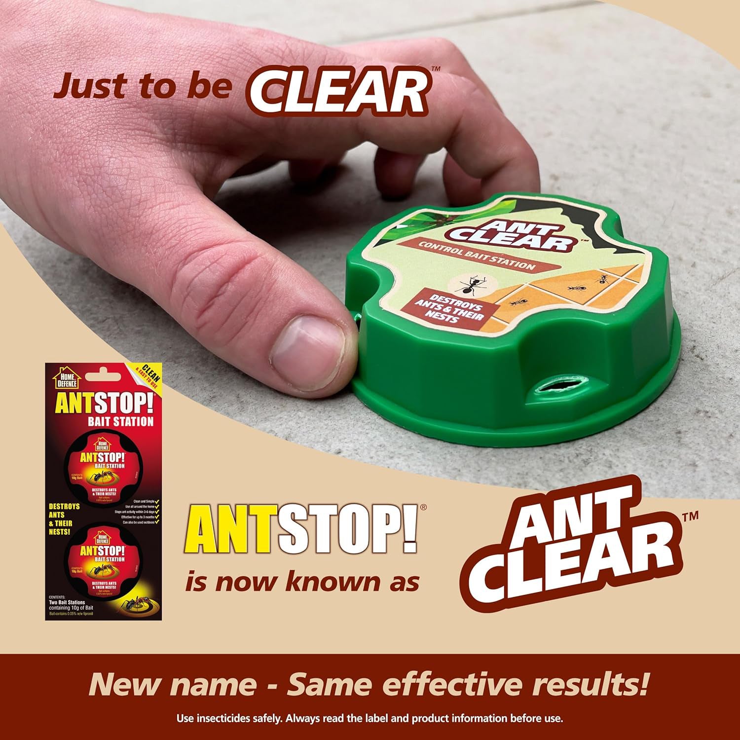 Ant Clear Bait Stations - 2pcs