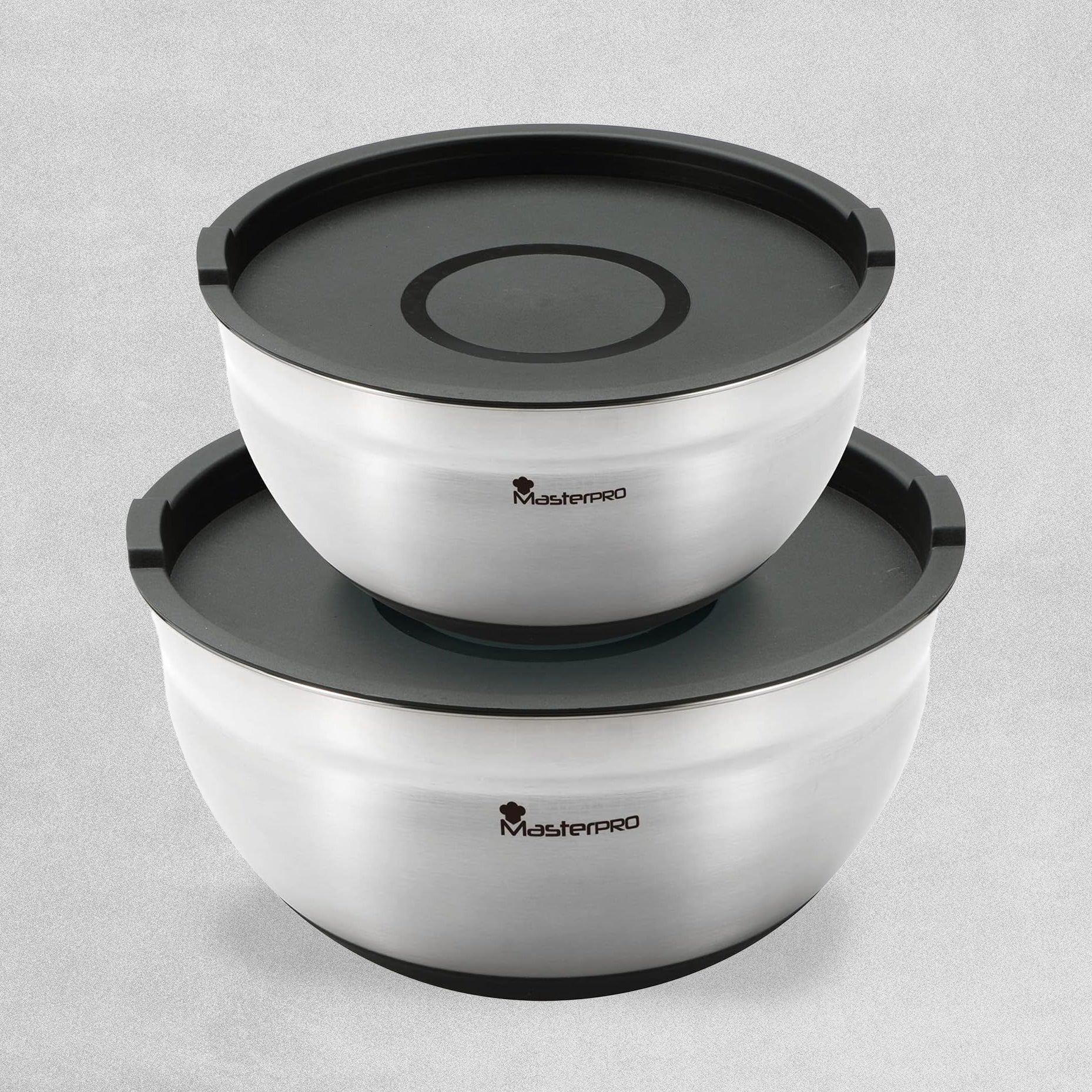 MasterPro Stainless Steel Mixing Bowl Set 4pcs