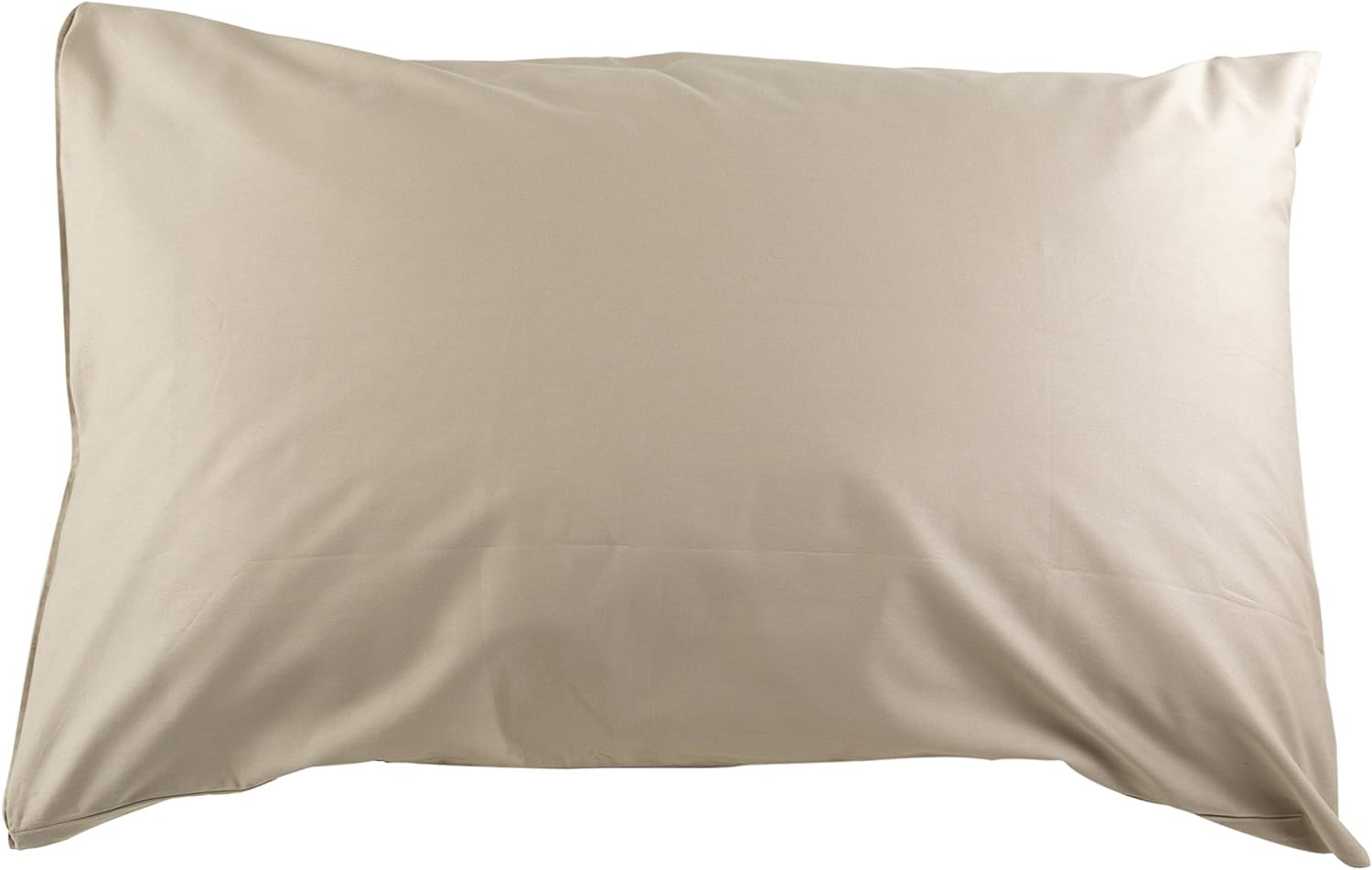 Smart Silk 100% Cotton Sateen Finish Set of 2 Pillow Cases  - Standard Size 51cm x 77cm