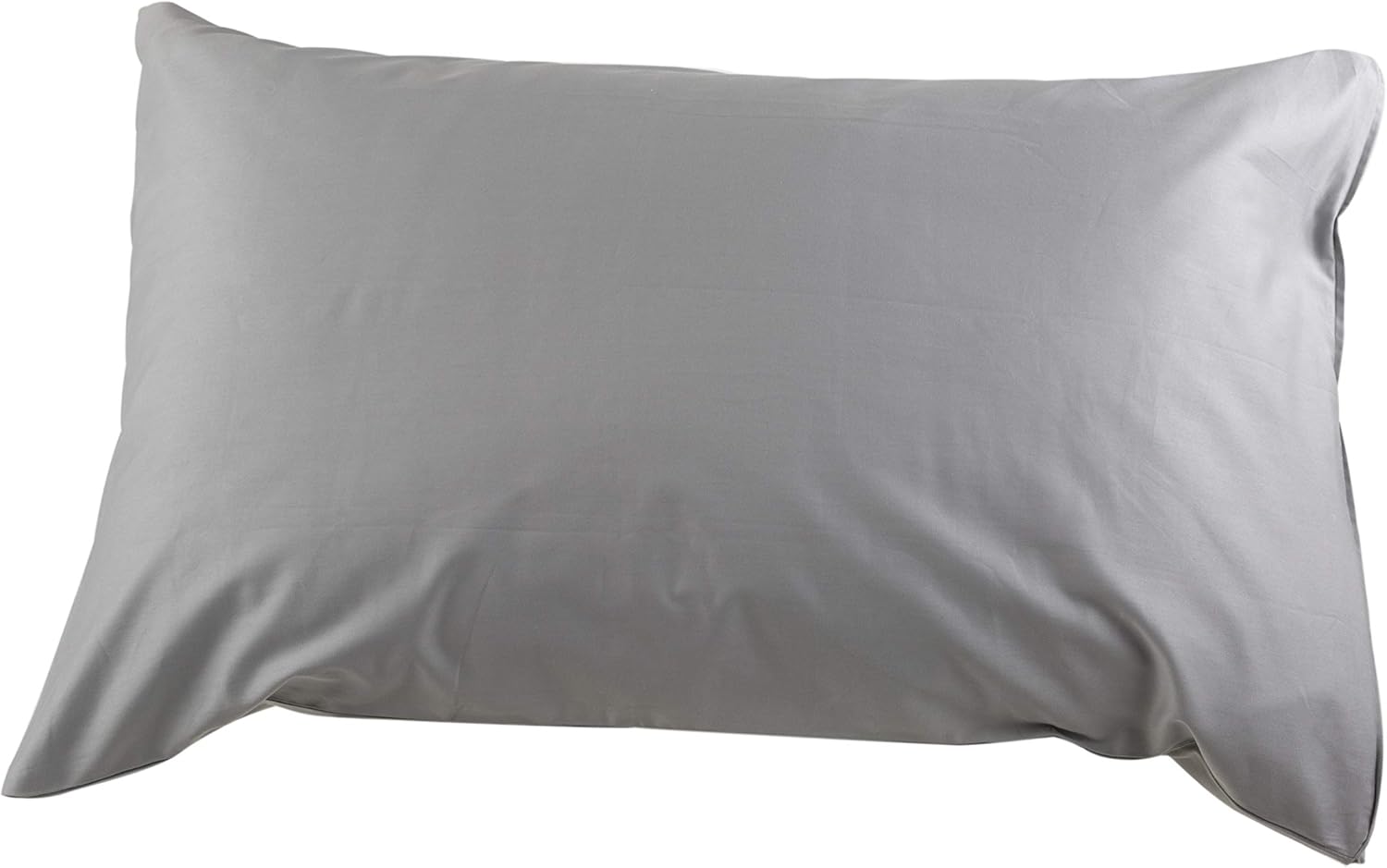 Smart Silk 100% Cotton Sateen Finish Set of 2 Pillow Cases  - Standard Size 51cm x 77cm