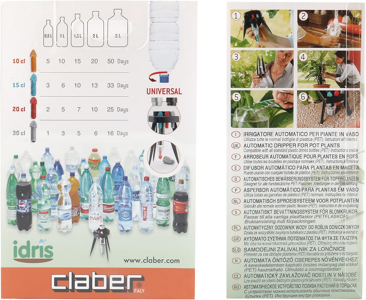 Claber 8055 Idris Drip Watering System