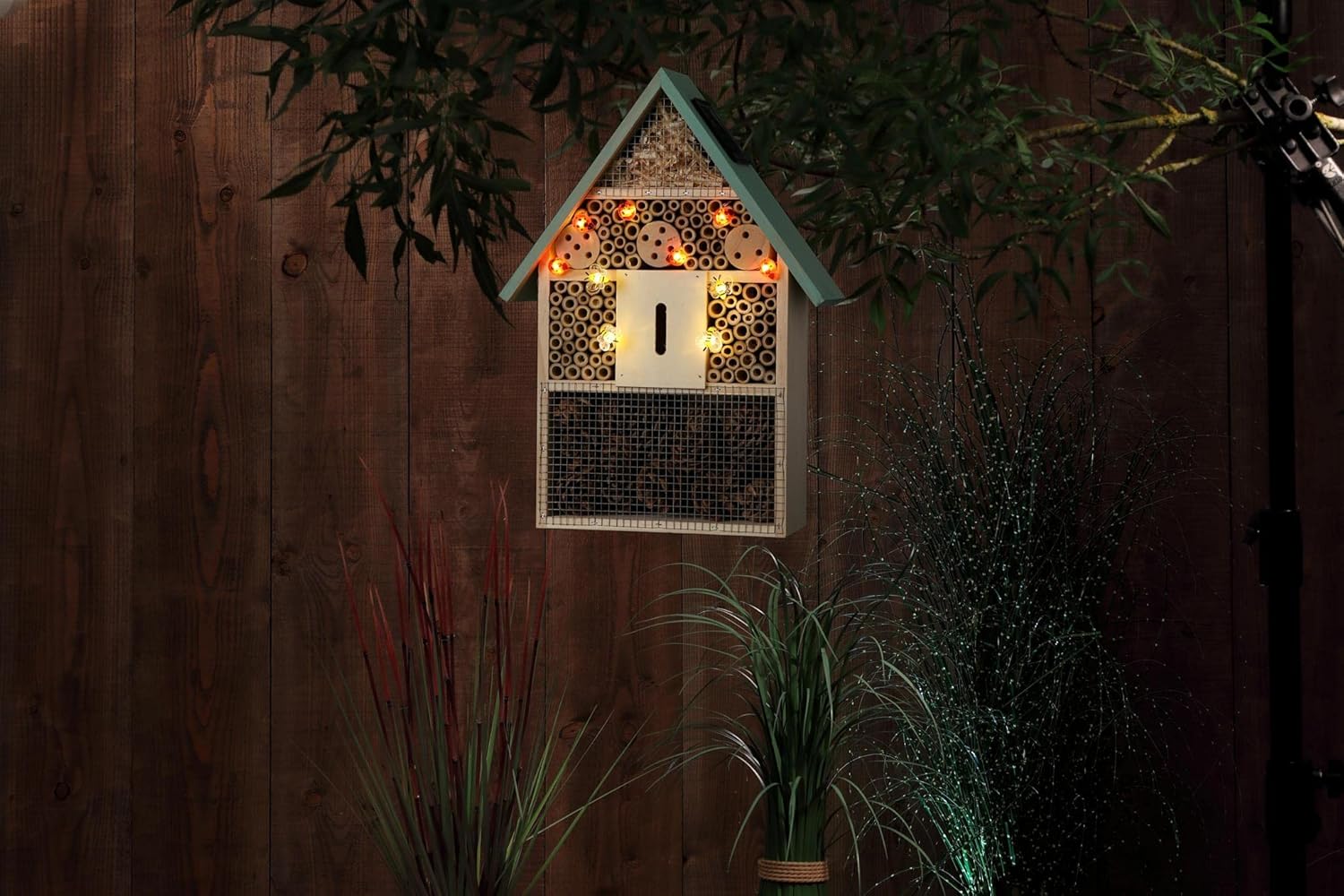 Noma Solar Powered 40cm Insect Hotel