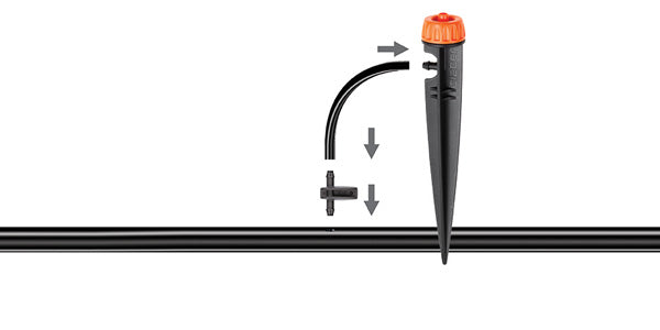 Claber Self-Regulating Dripper Spike 4lph (Pack of 10) - 91223