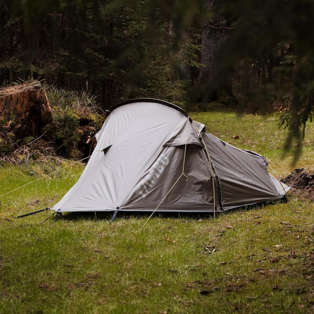 Tambu Natuna - 2 Person Trekking Tunnel Tent - Brown  - 56% OFF