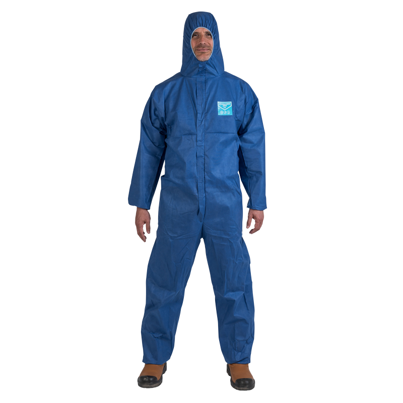 ViGuard SMS 5/6 Hooded Coverall - Blue