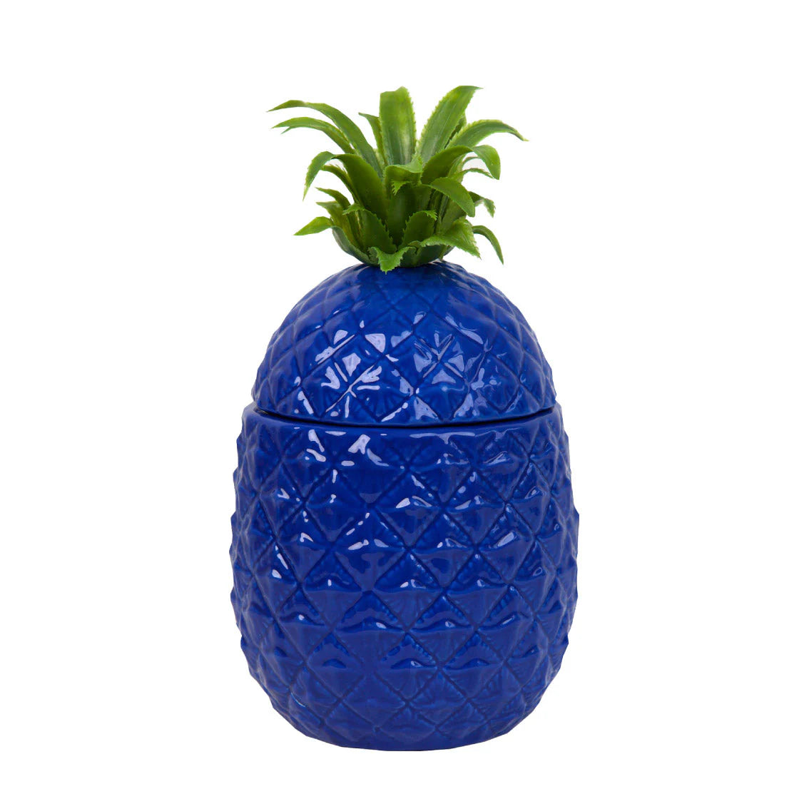 Blue Pineapple Ice Bucket / Storage Container