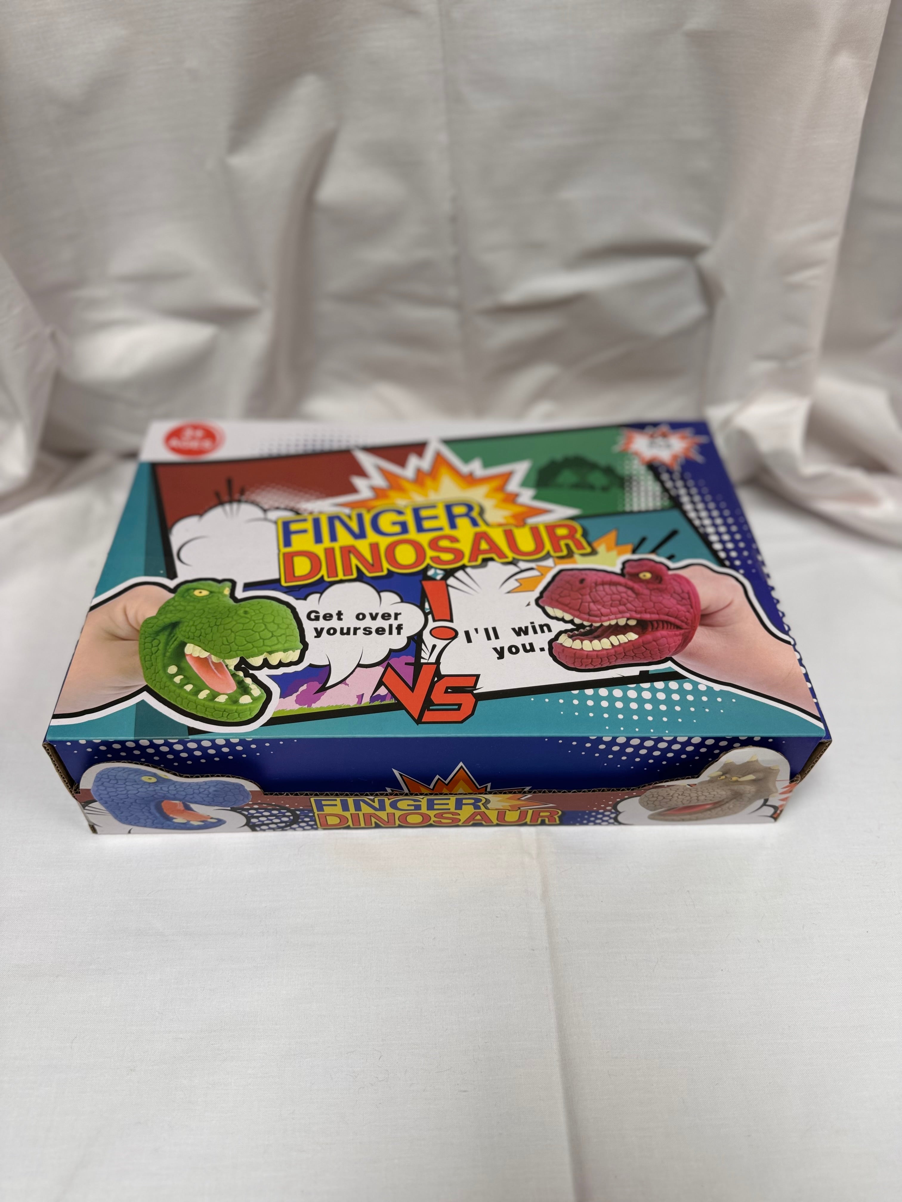 Toy Dinosaur Finger Puppets - 6 Styles - Box of 24