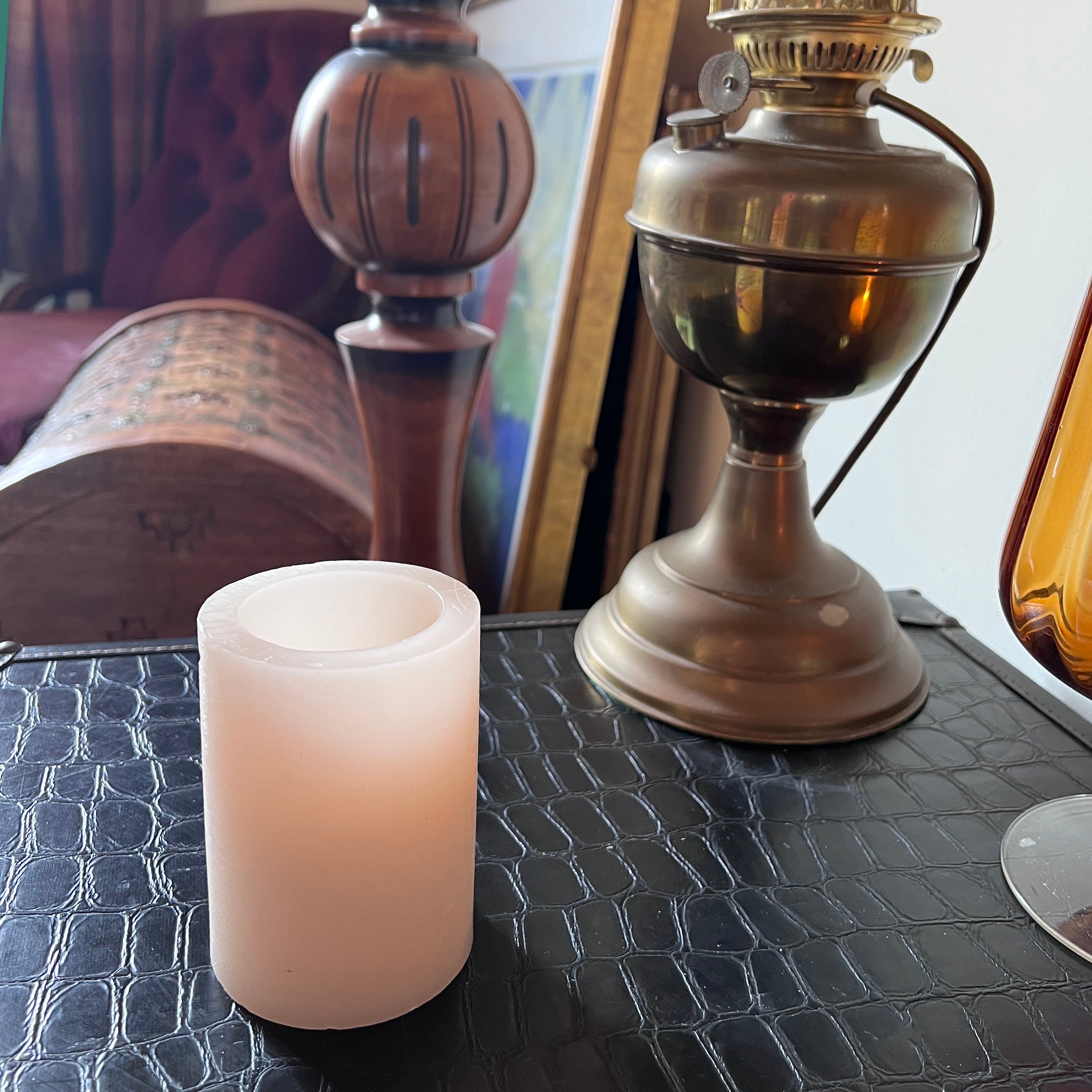 LED Faux Wax Candle - Various Sizes Available