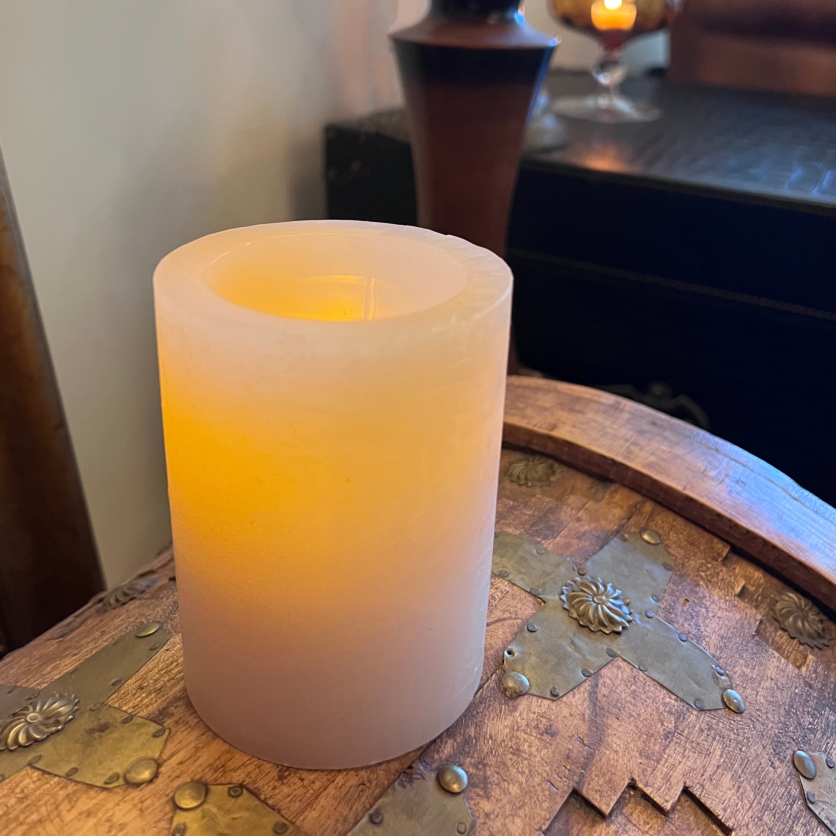 LED Faux Wax Candle - Various Sizes Available