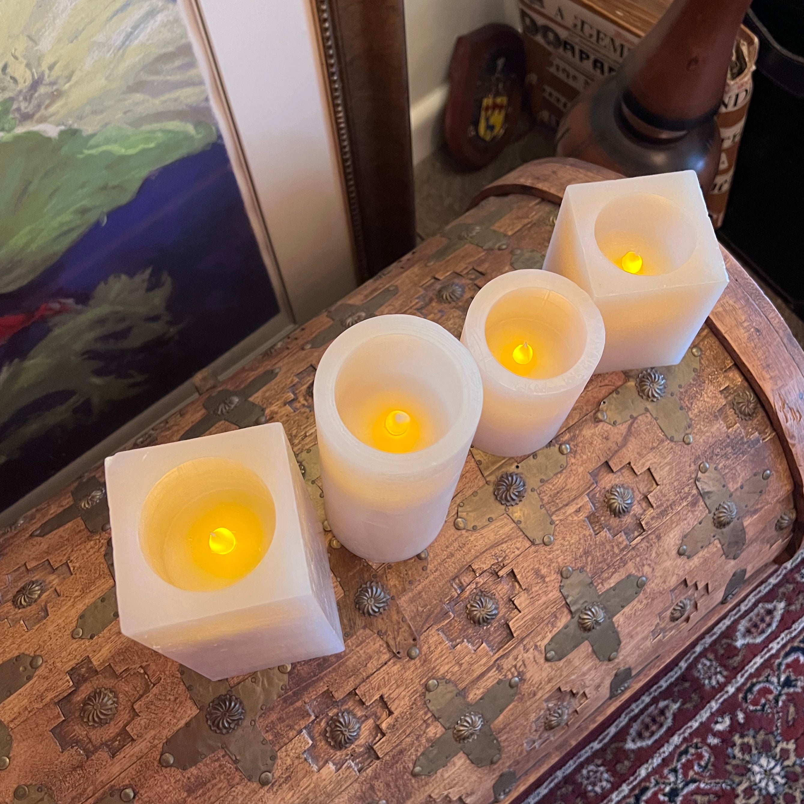 LED Faux Wax Candle - Various Sizes Available