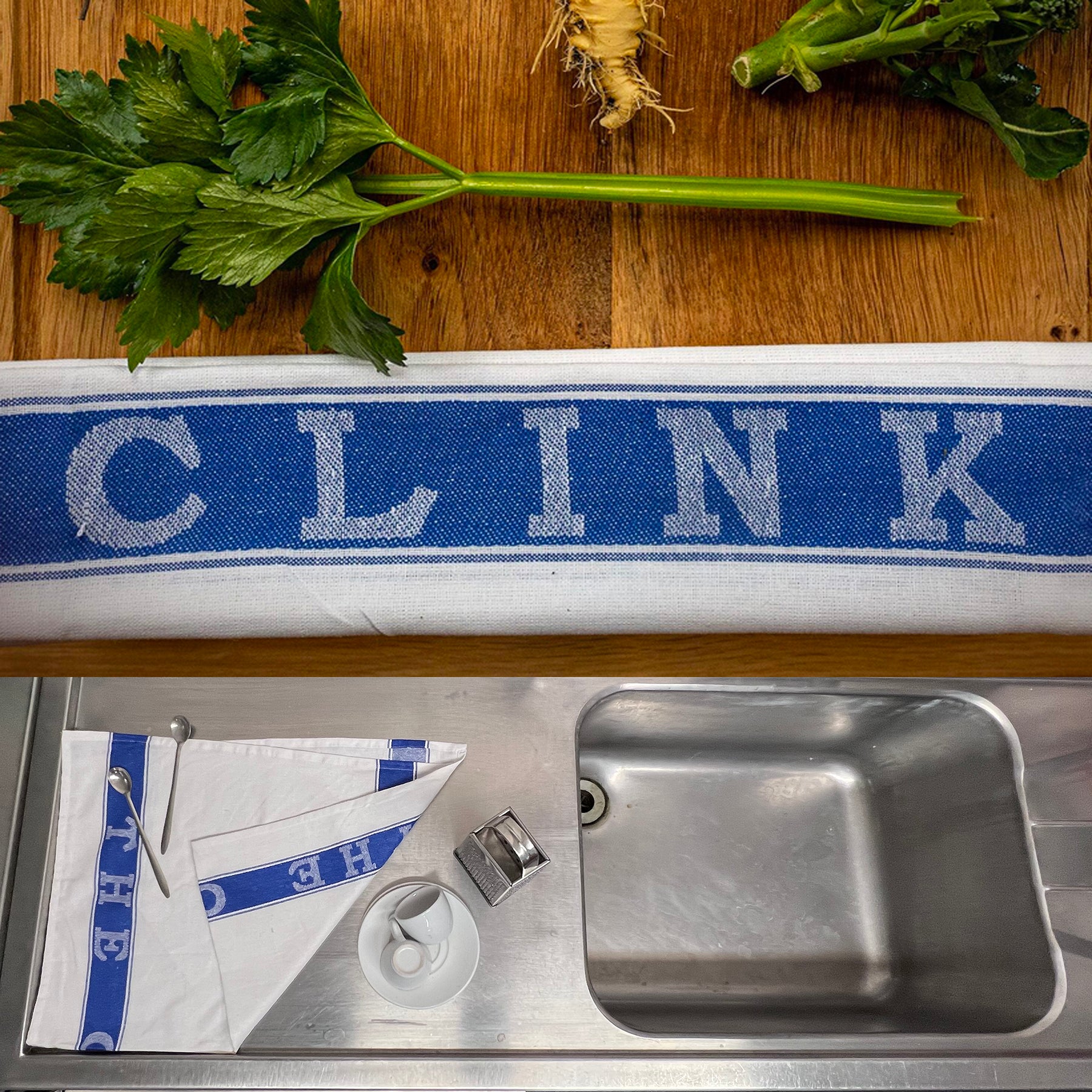 The Clink Tea Towel