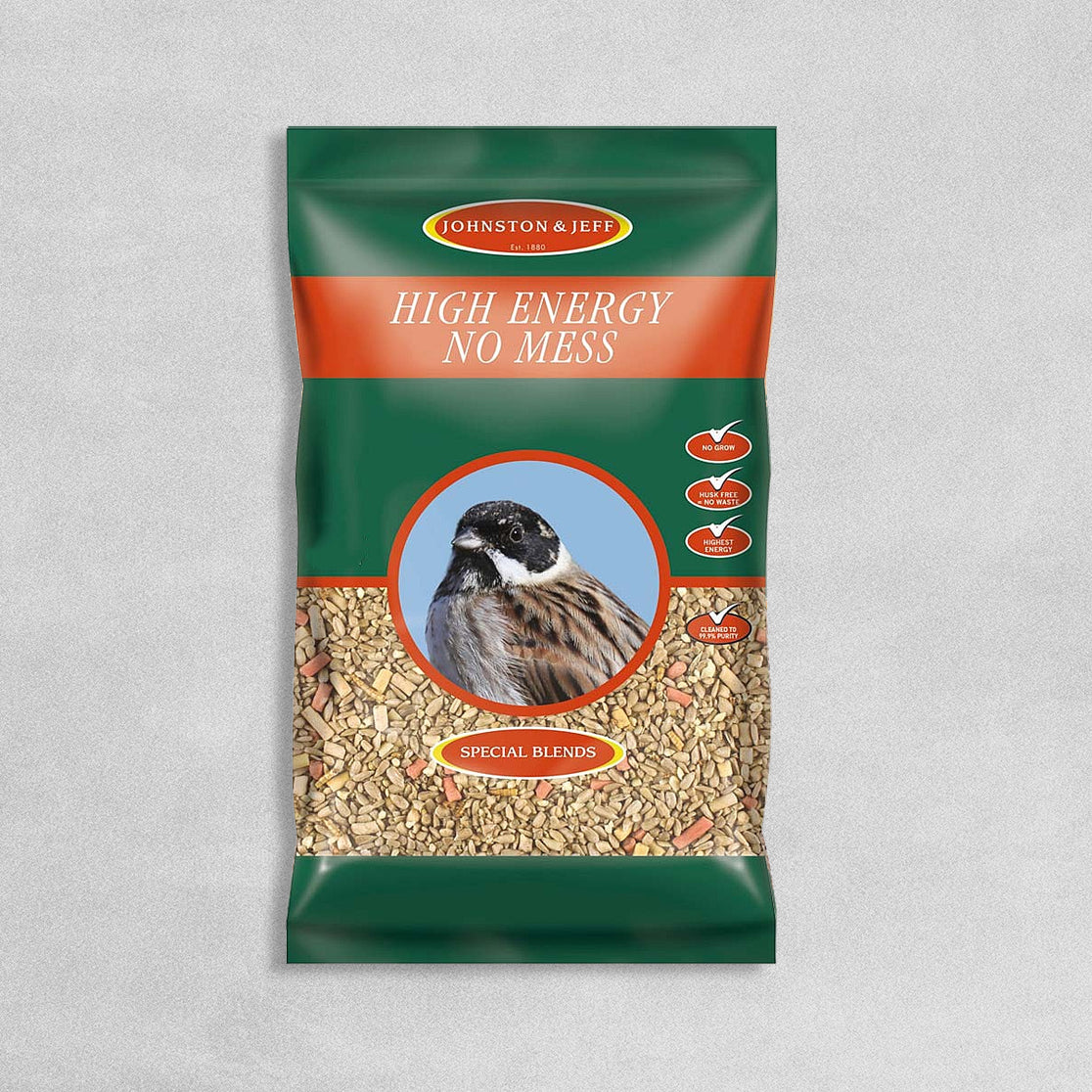 Johnston & Jeff High Energy No Mess Bird Food 2kg