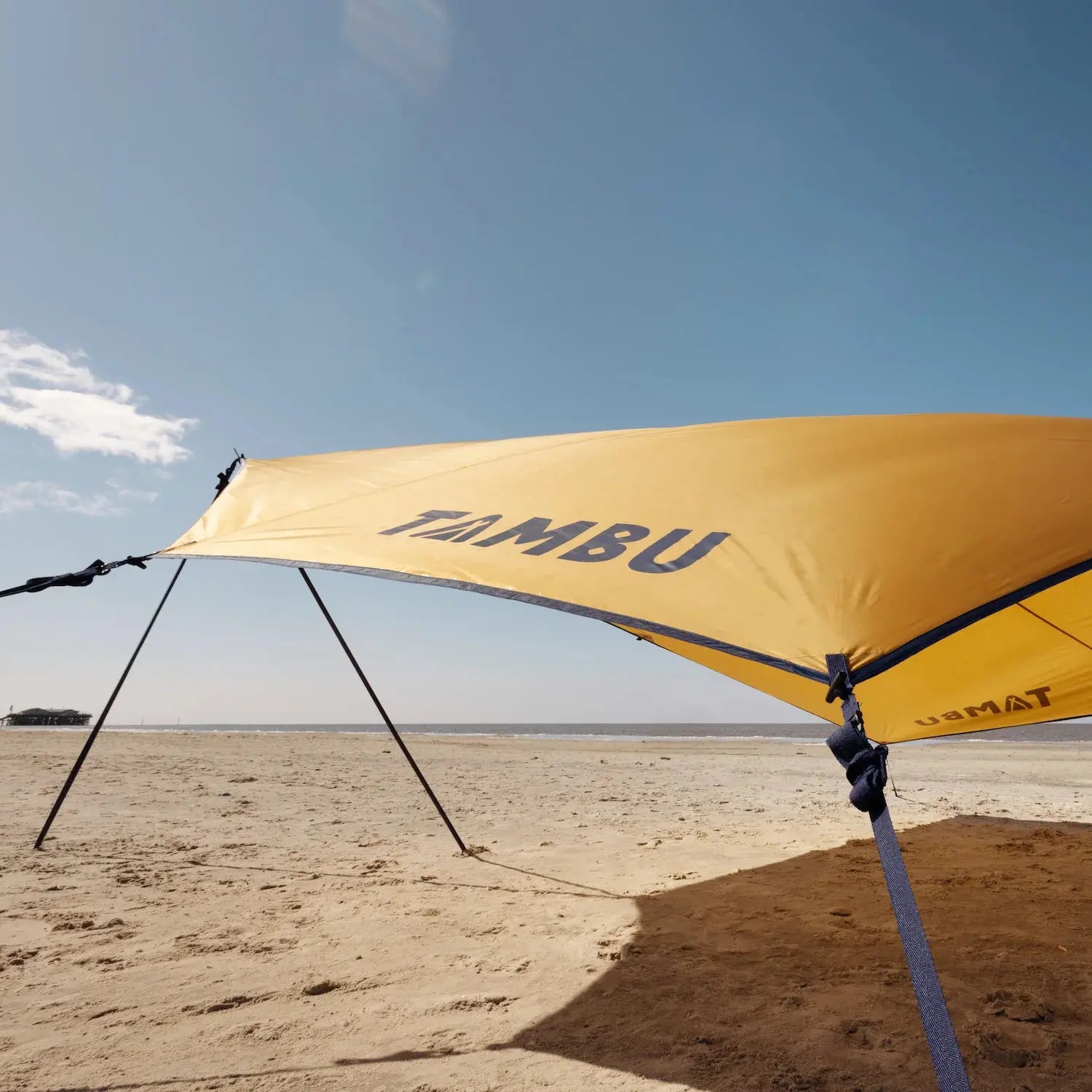 Tambu PALA - Sun Tarp with Awning Poles - 62% OFF