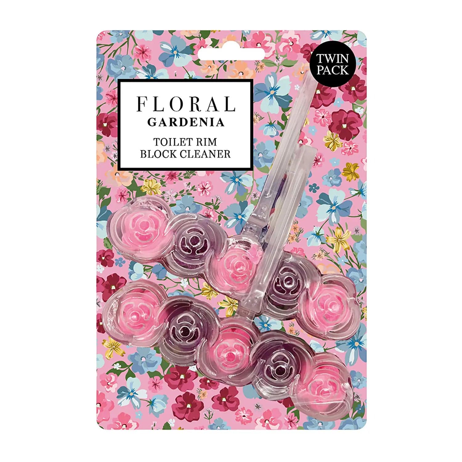 Floral Toilet Rim Block Cleaner - 2 pack