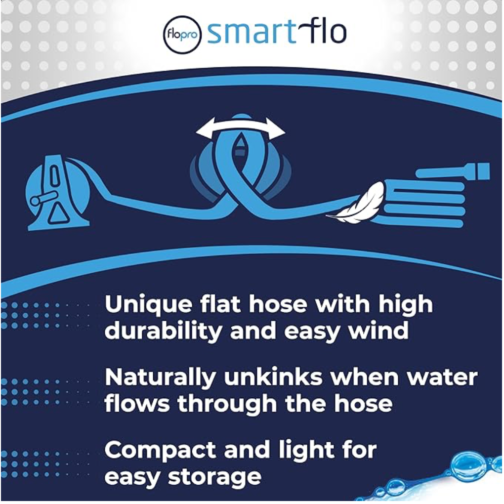 Flopro Smart Flo No-Kink Hose System - 20m