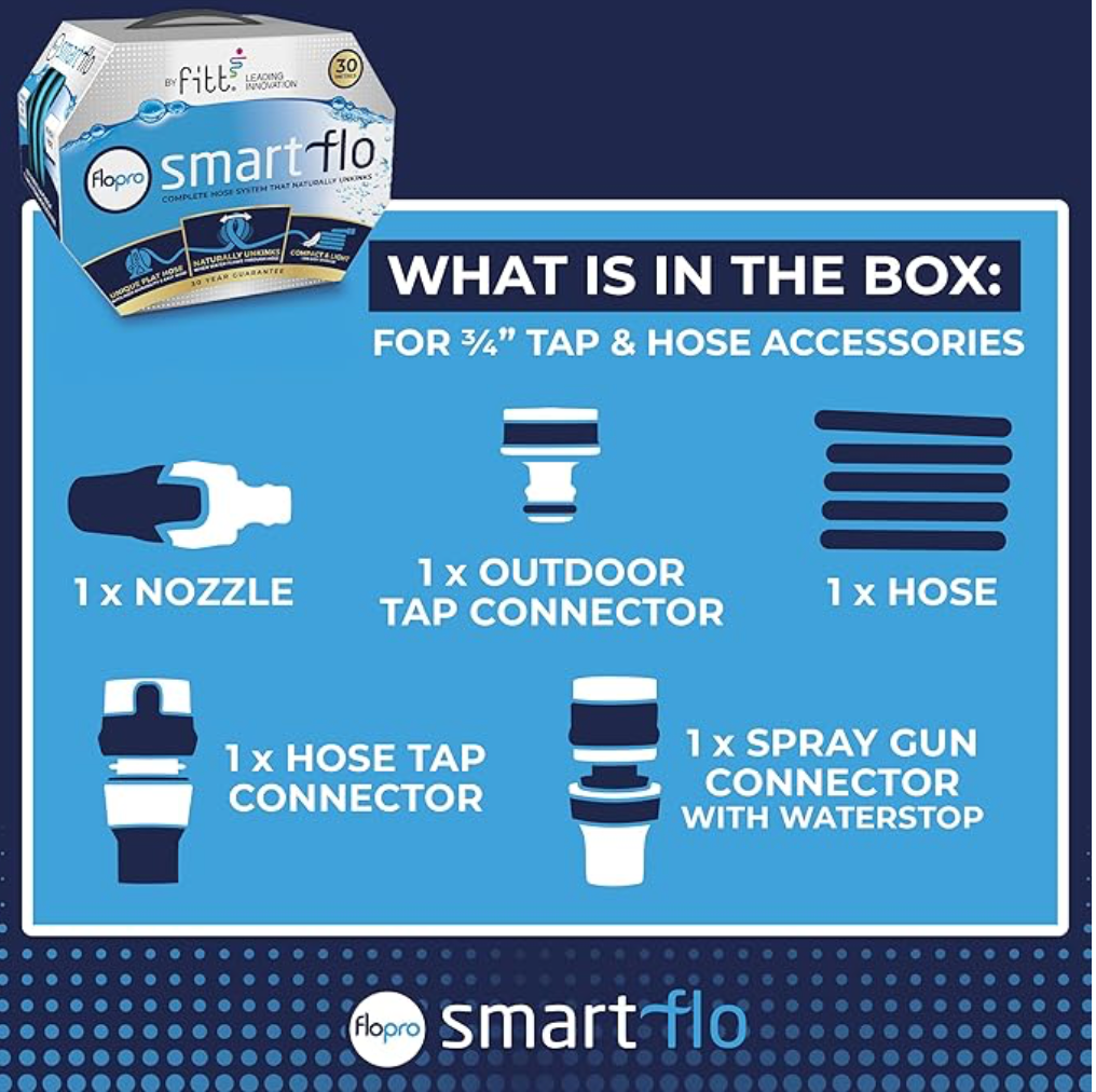 Flopro Smart Flo No-Kink Hose System - 20m