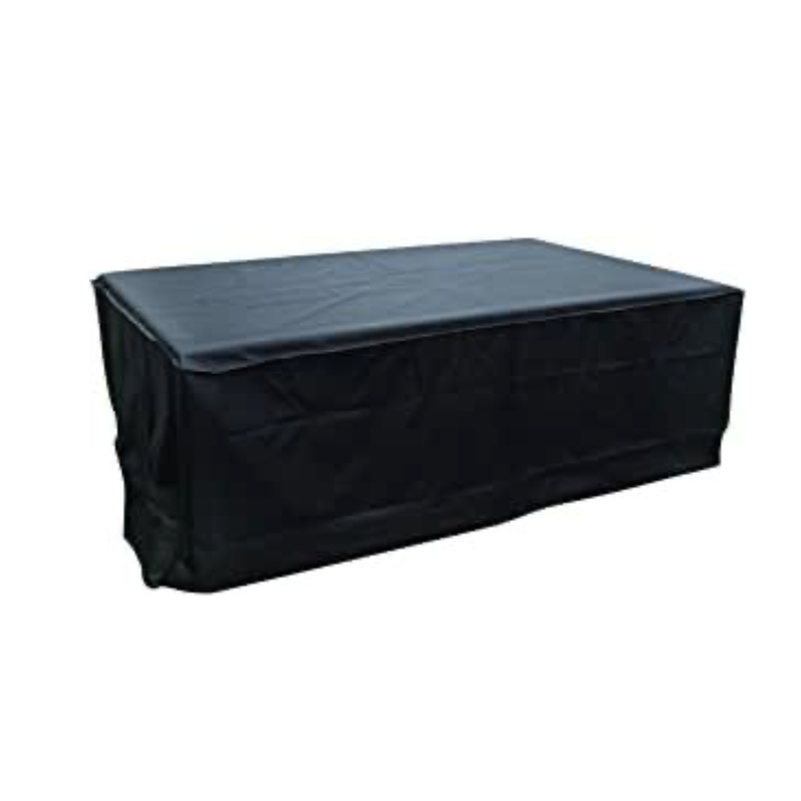 Royalcraft Weathershield - Rectangular Cube Set Cover 6-10 Seats - Black