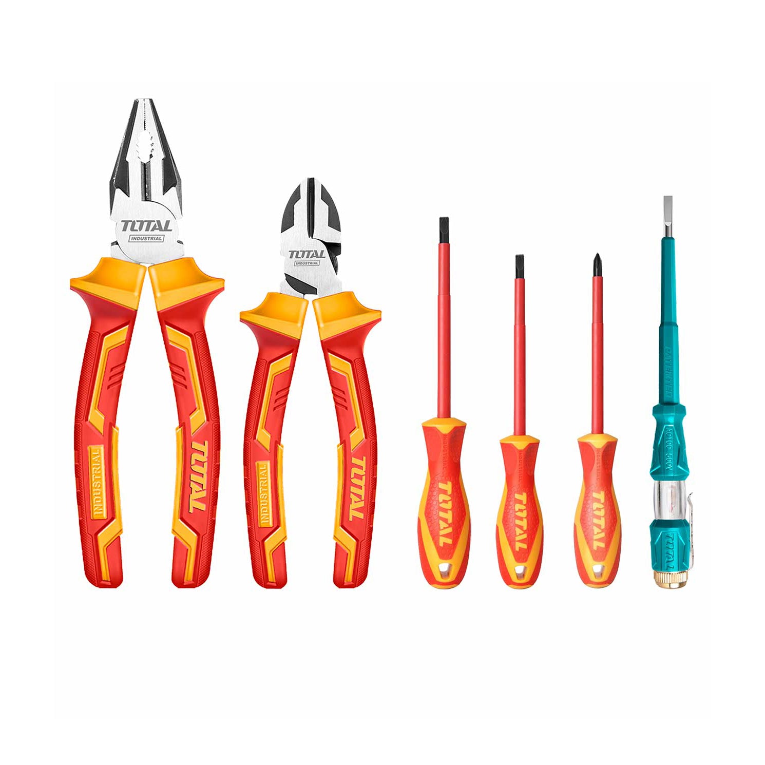 Total Insulated Hand Tools Set - 6pcs - THKIST3062