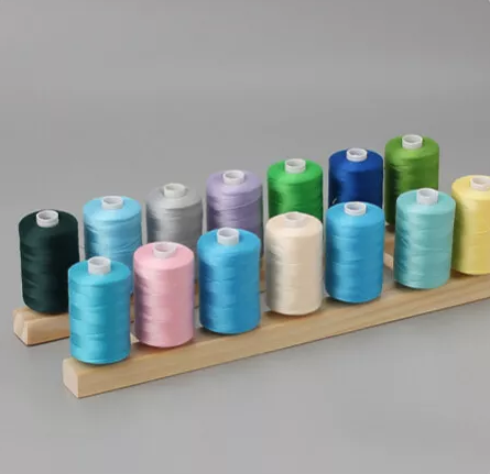 Wooden Spool Embroidery Thread Holder