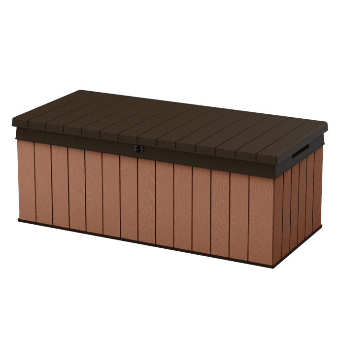 Keter Darwin Garden Deck Storage Box 380 Litres - Brown