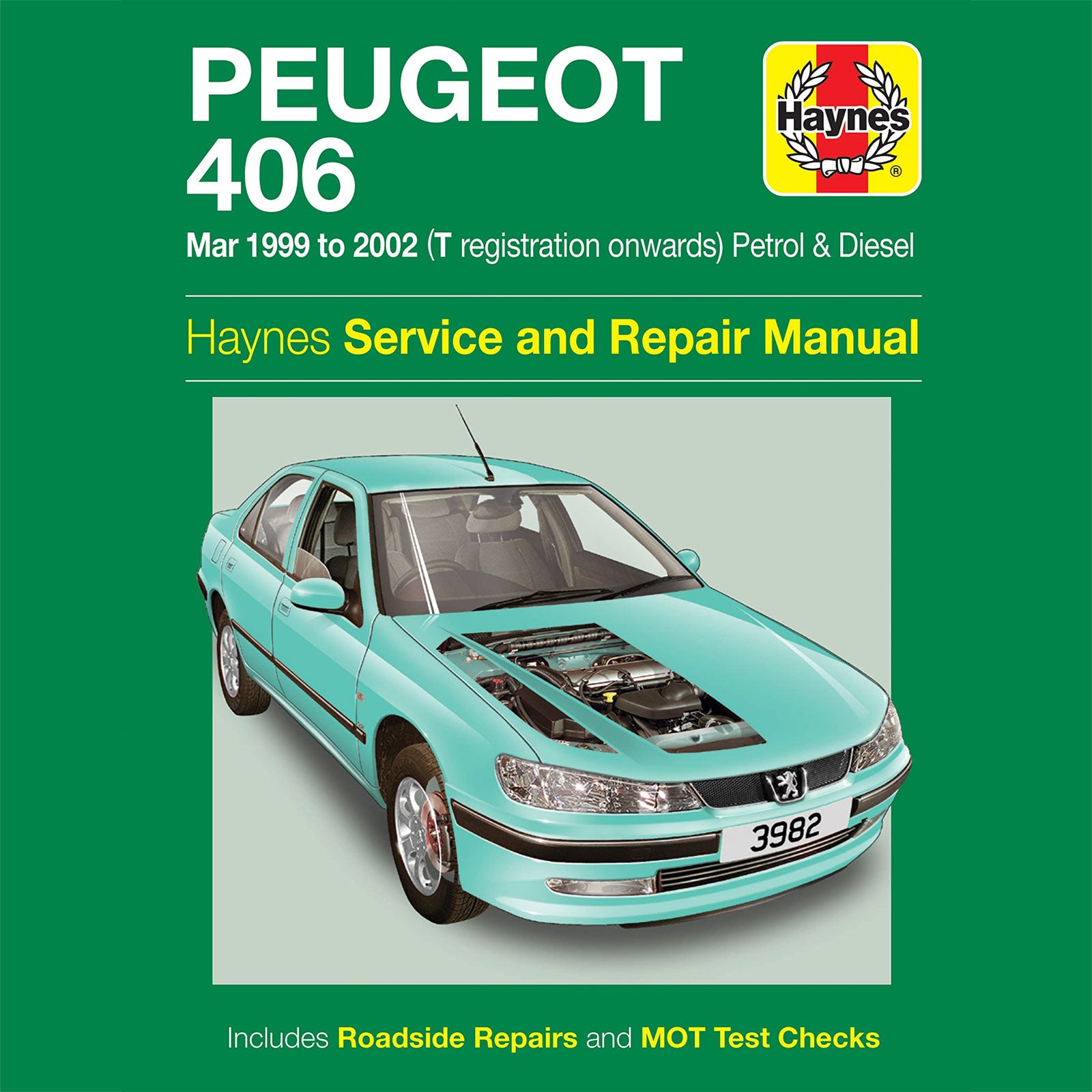 Peugeot 406 Petrol & Diesel: (Mar 99 - 02) Haynes Workshop Manual