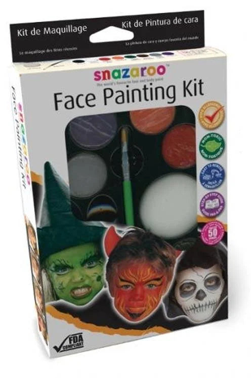 Snazaroo Halloween Party themed face painting pack