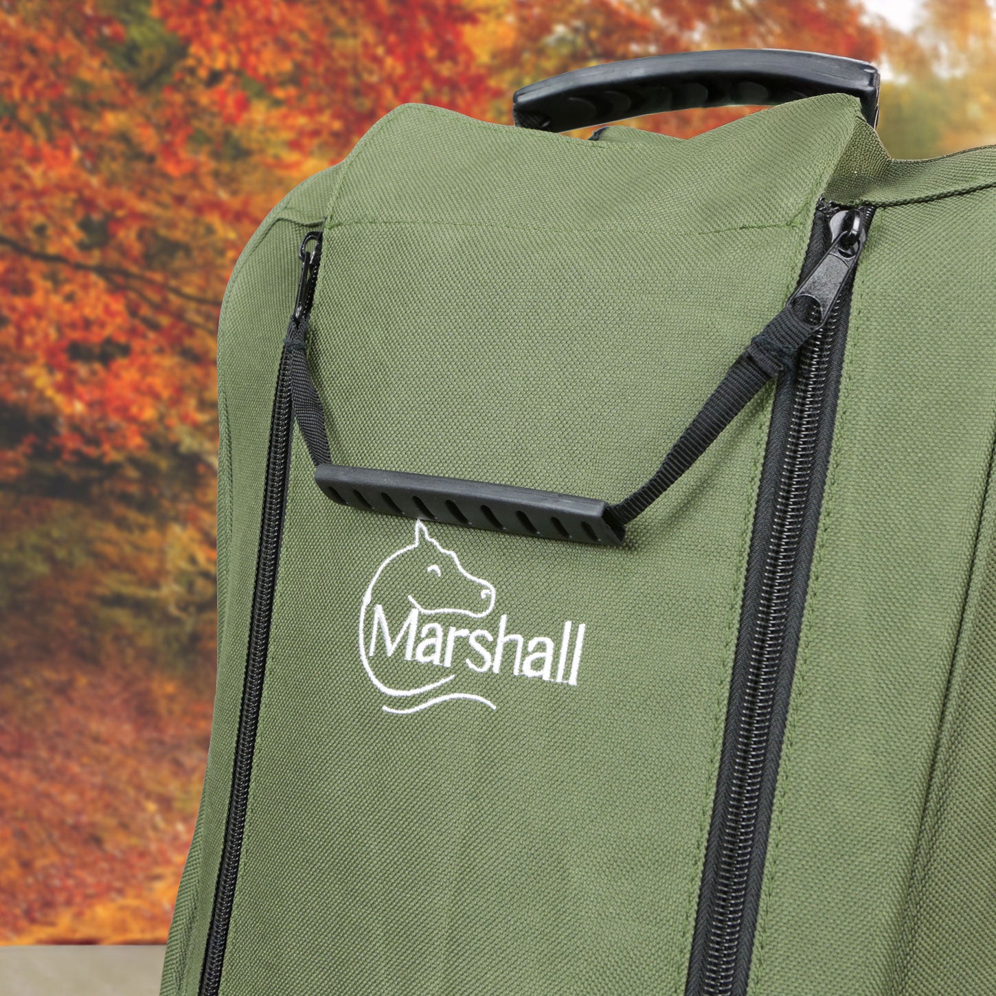 Marshall Unisex Lined Wellington Walking Boot Carrying Bag - Olive Green