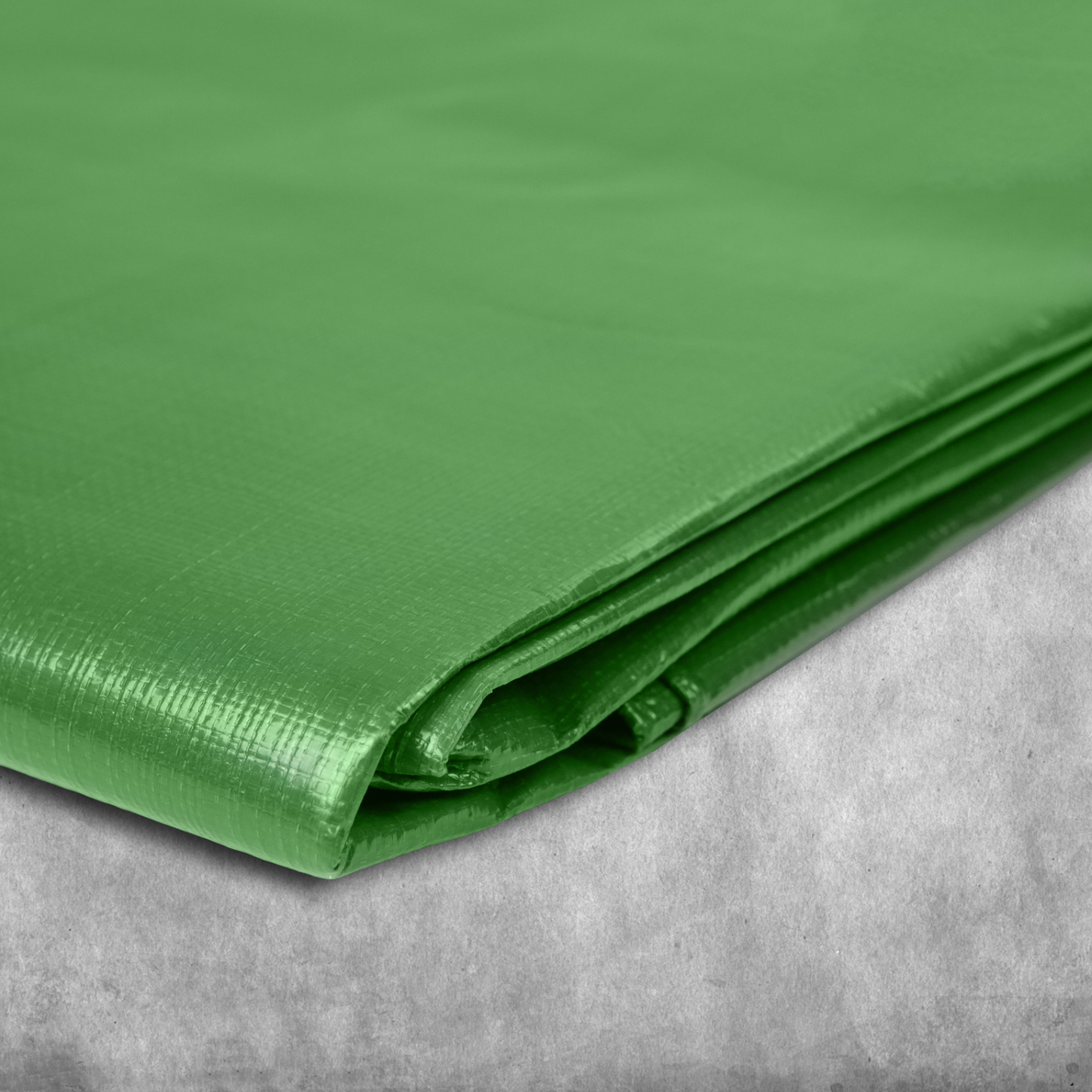 Perimeter Heavy Duty Tarpaulin Green - 2.7 x 3.5 Metres