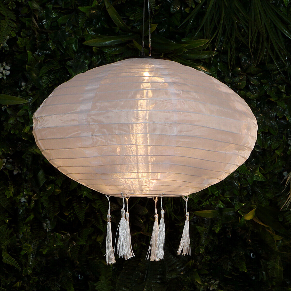 Noma Solar Powered Lanterns with Tassels