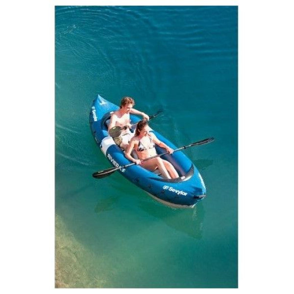 Sevylor Tahaa 2 Person Kayak Backpack Kit with Paddles