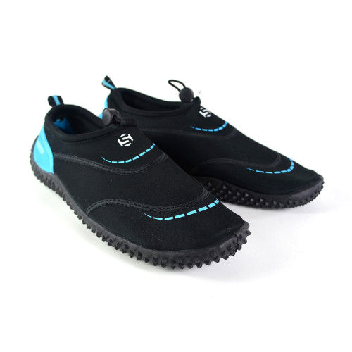 Typhoon Swarm Aqua Beach Shoes Black - Adults