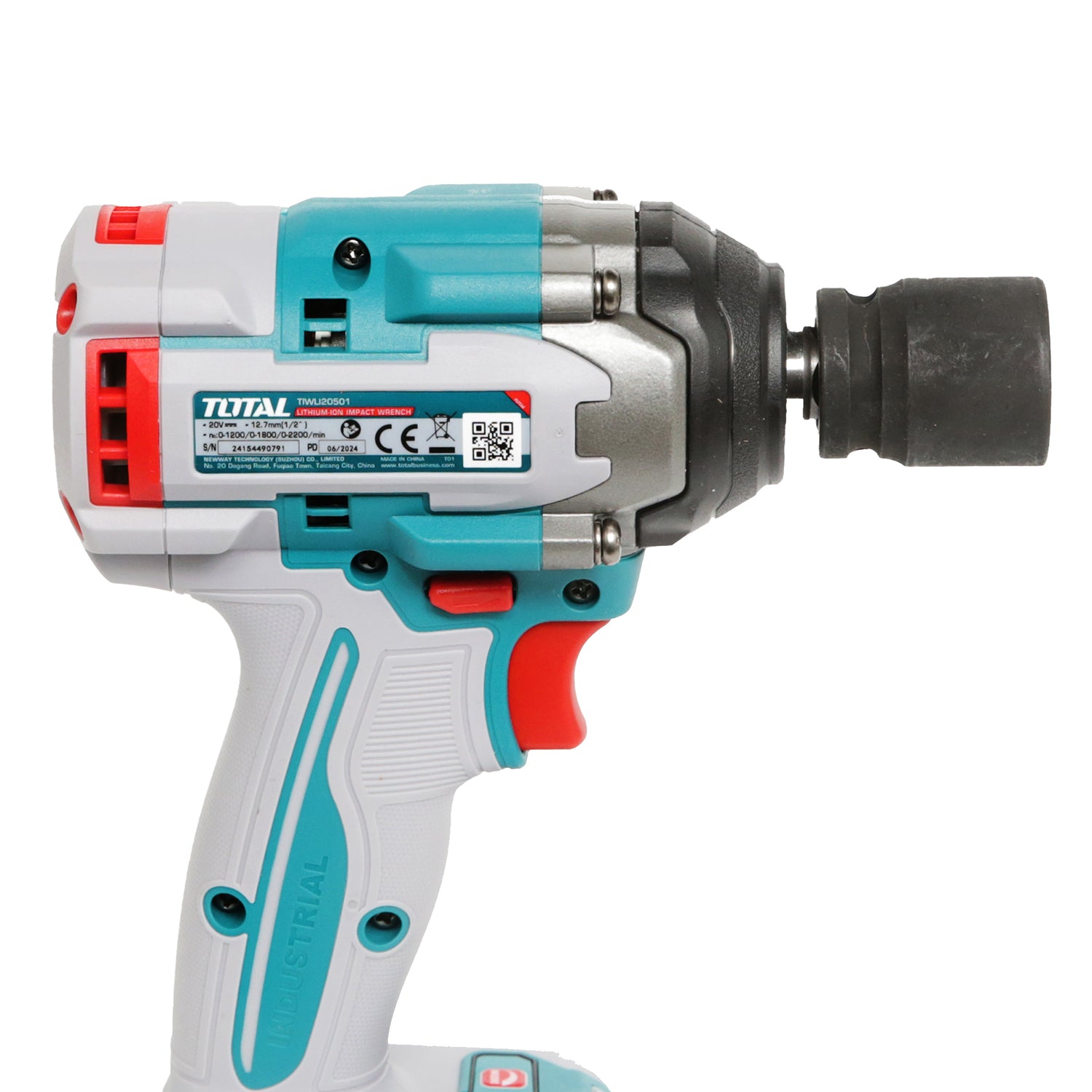 Total Li-Ion 20V Impact Wrench (Battery Not Included) - TIWLI20501