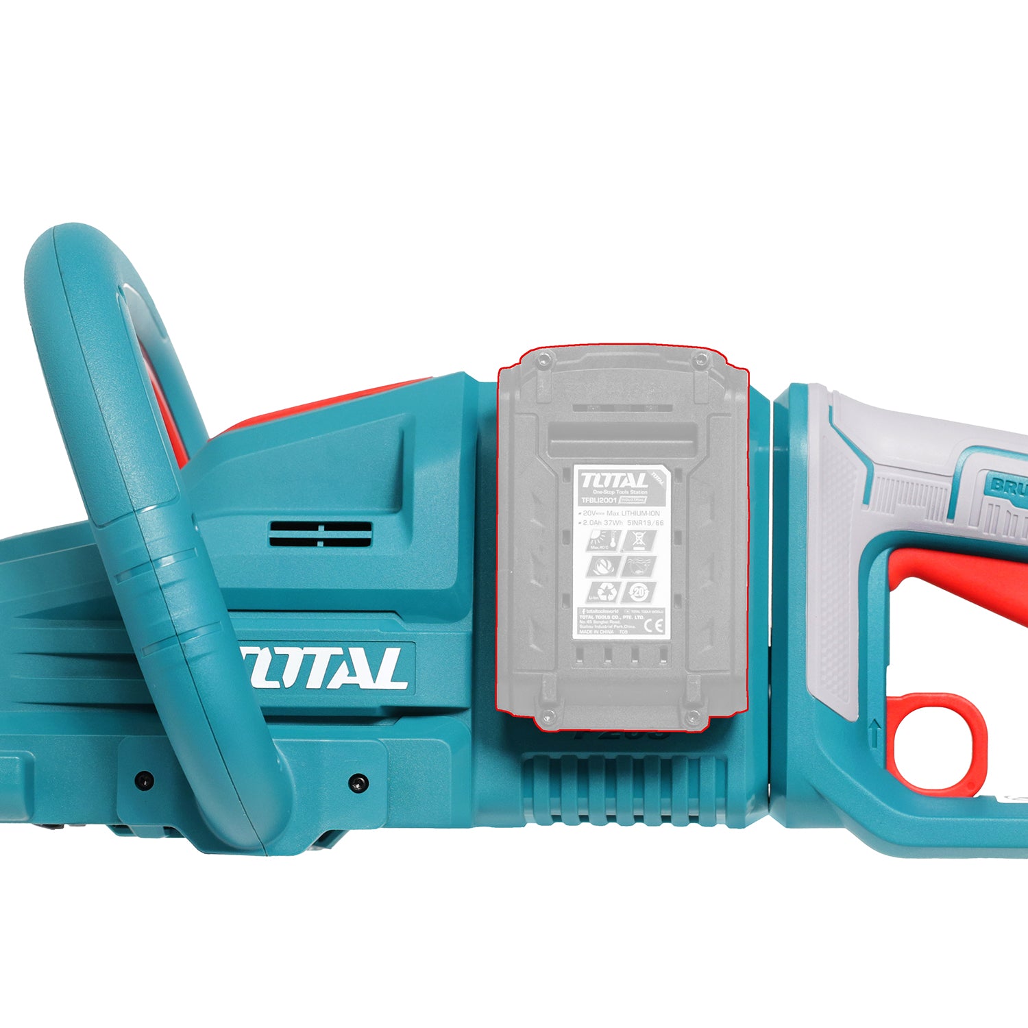 Total Li-Ion 40V Hedge Trimmer (Battery not included) - THTLI40028